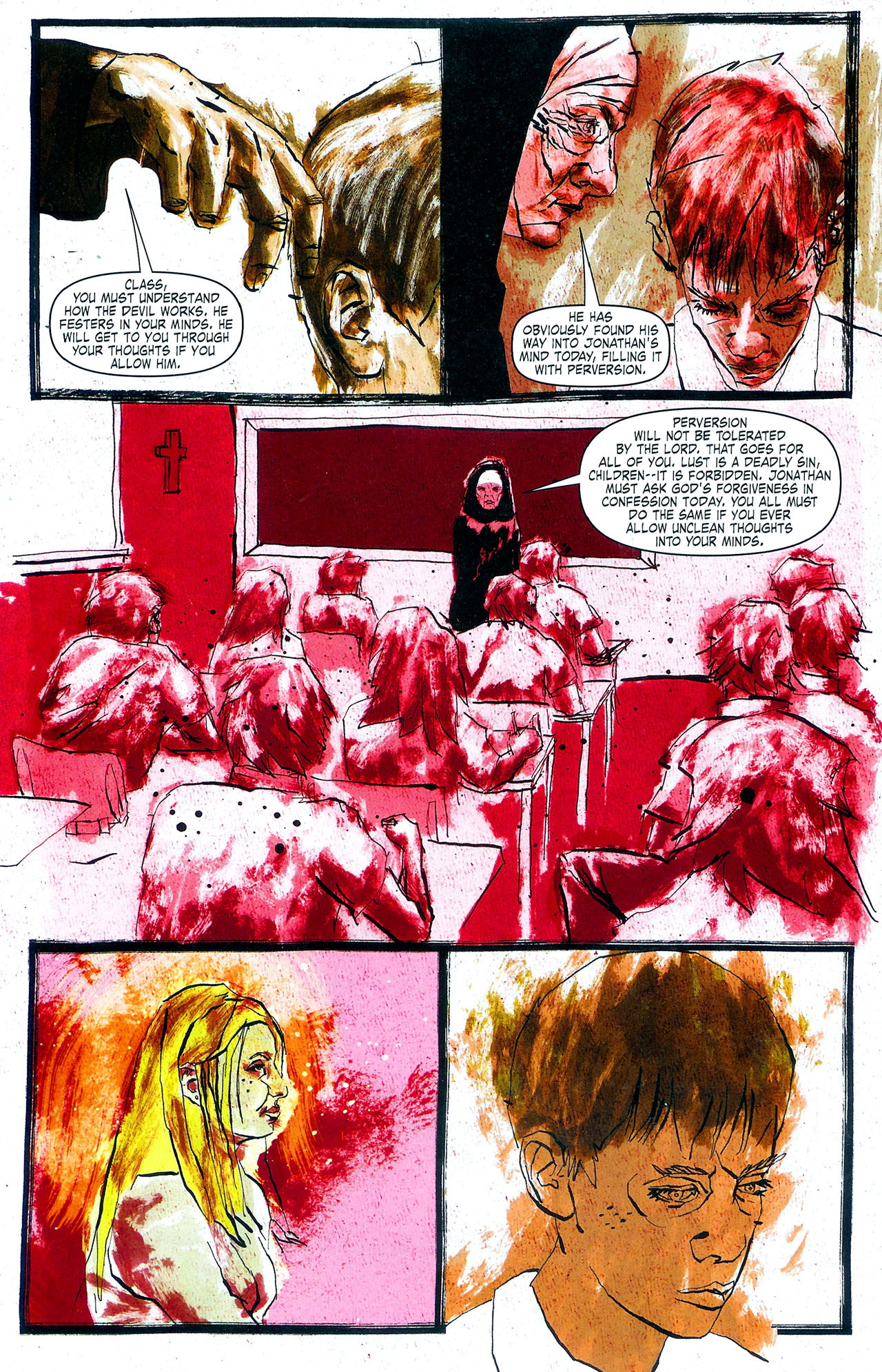 Read online Se7en comic -  Issue #4 - 8