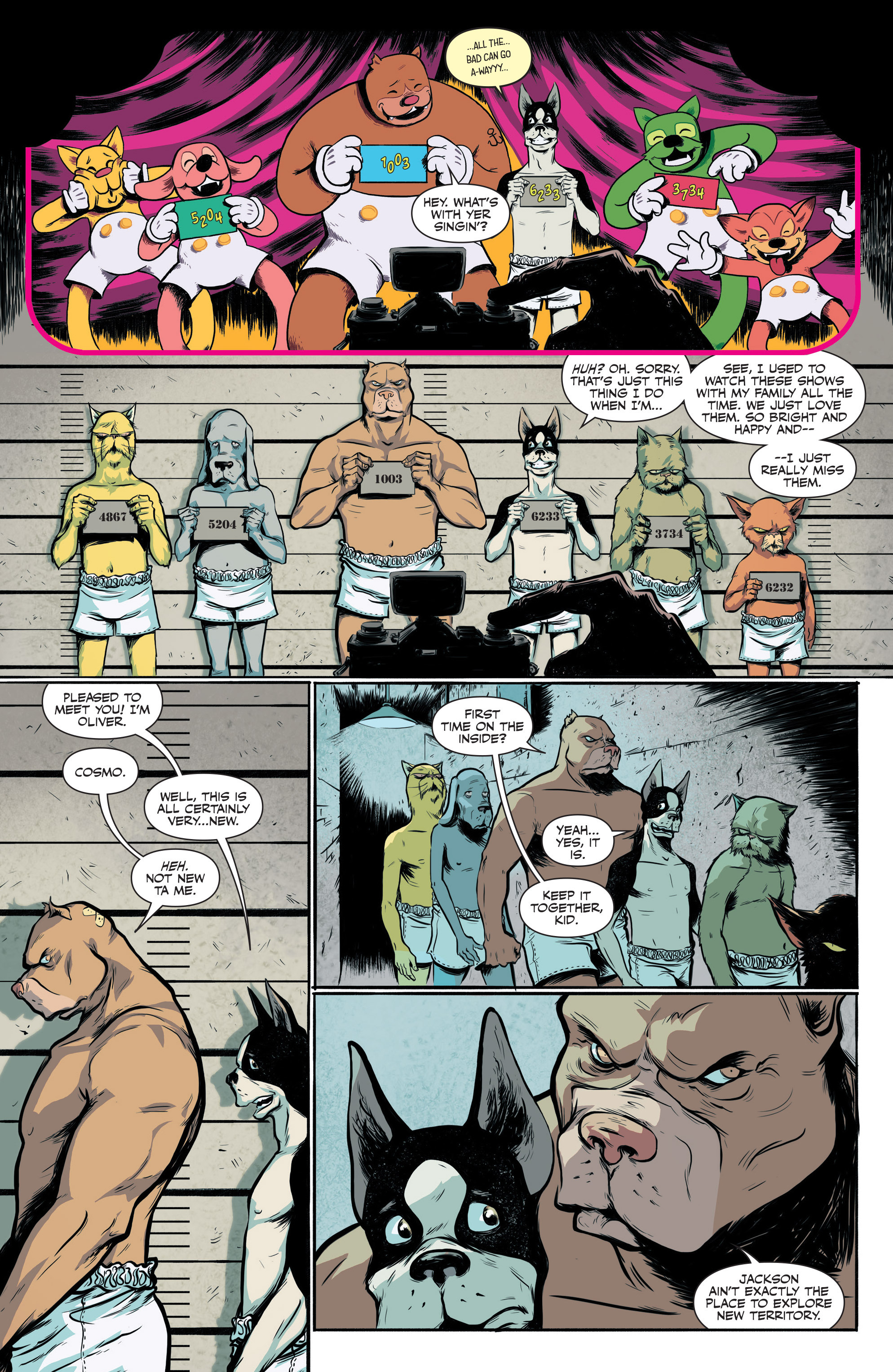 Read online Kennel Block Blues comic -  Issue #1 - 5