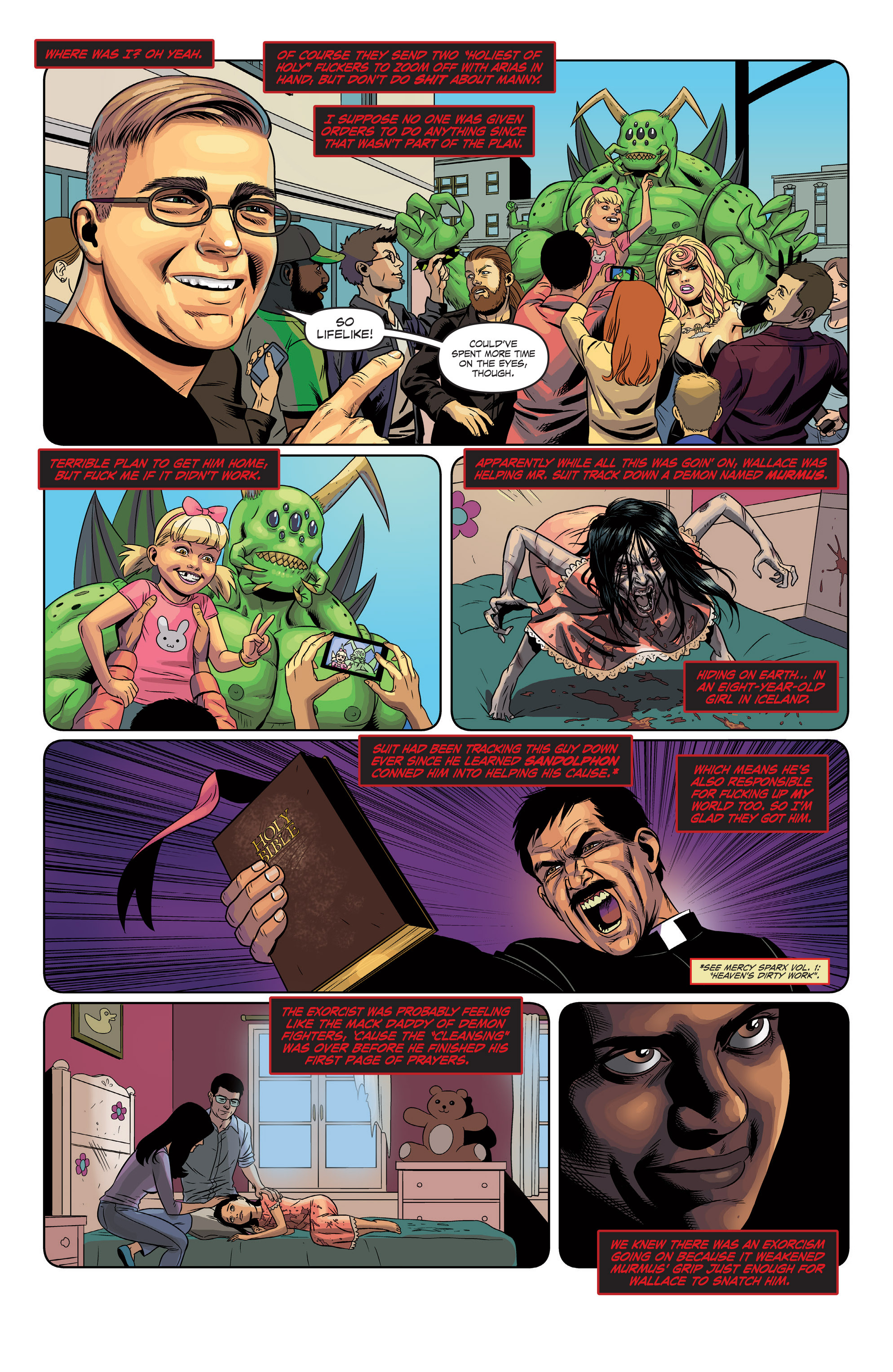 Read online Mercy Sparx (2013) comic -  Issue #6 - 8