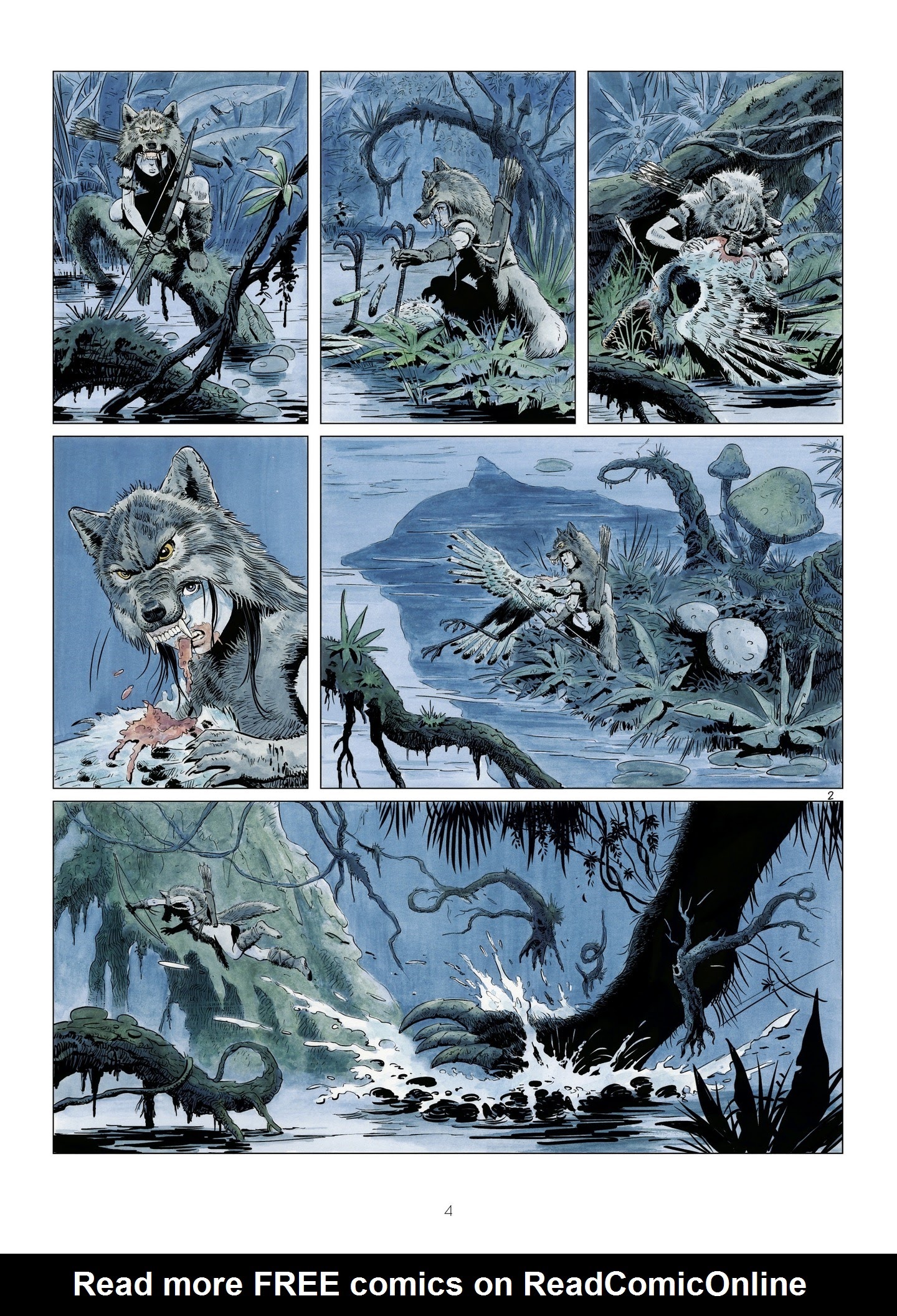 Read online The World of Thorgal: Wolfcub comic -  Issue #2 - 6