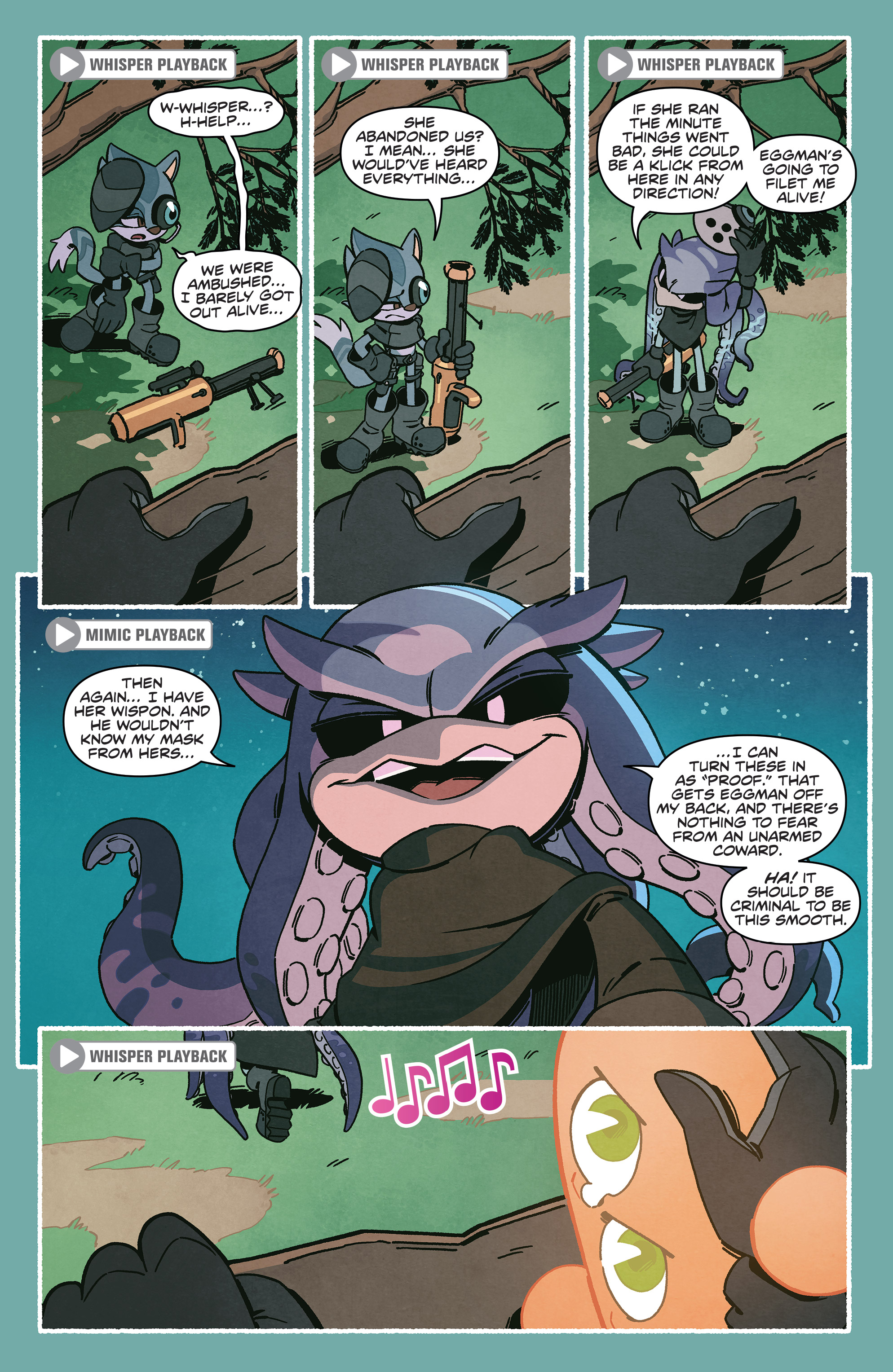 Read online Sonic the Hedgehog: Tangle & Whisper comic -  Issue #3 - 14