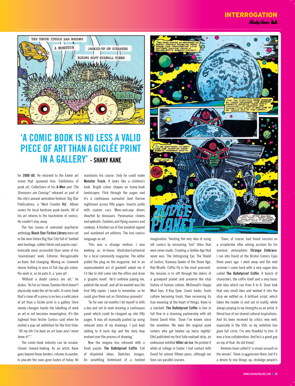 Read online Judge Dredd Megazine (Vol. 5) comic -  Issue #308 - 21
