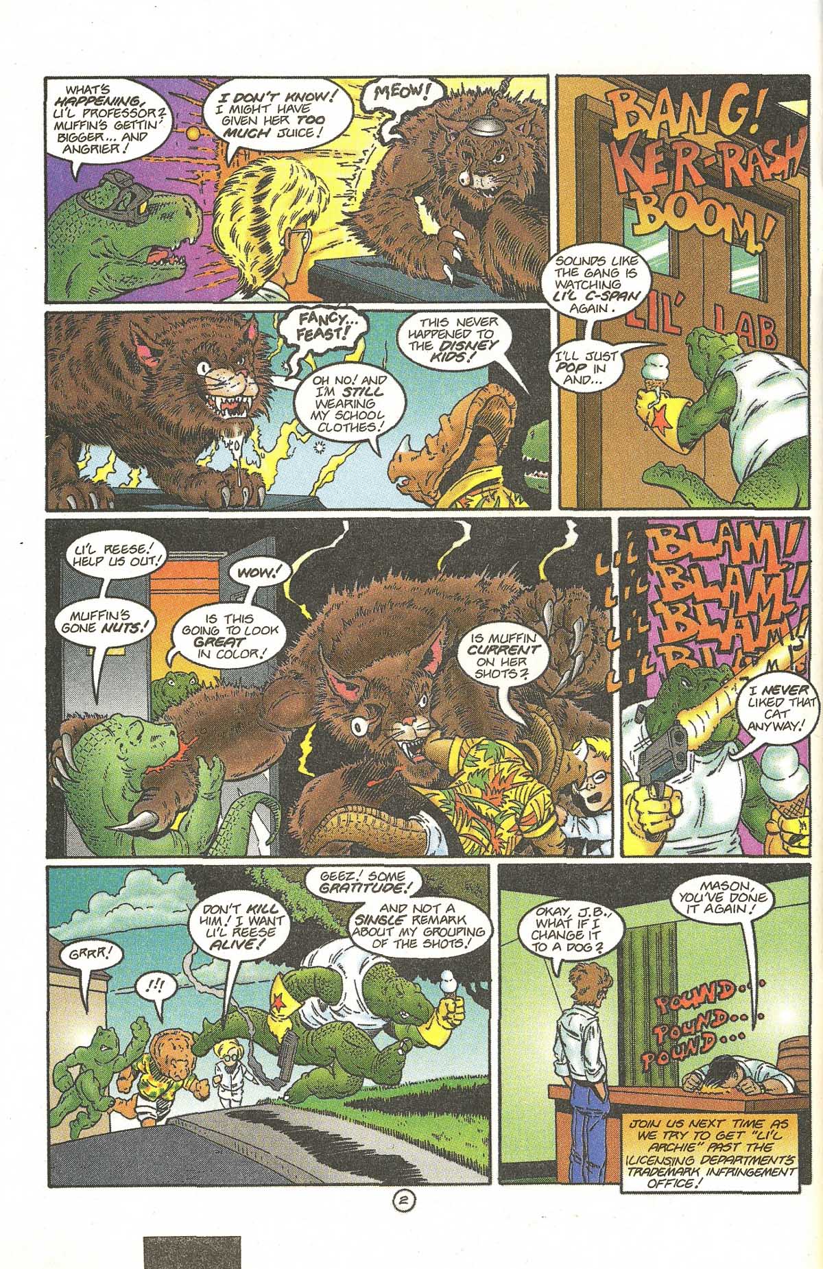 Read online Dinosaurs For Hire comic -  Issue #1 - 35