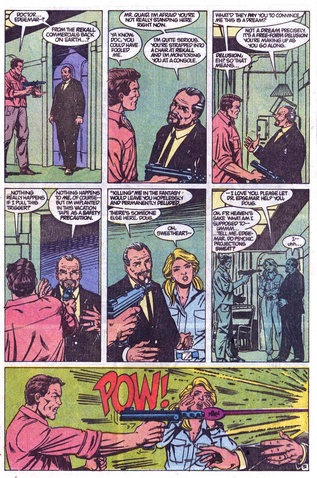 Read online Total Recall (1990) comic -  Issue # Full - 32