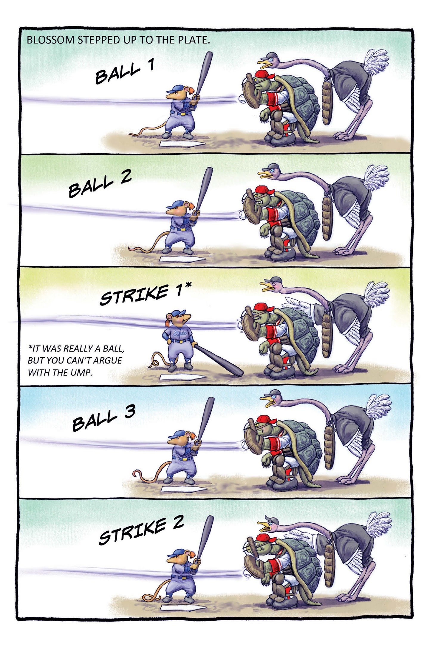 Read online Fuzzy Baseball comic -  Issue #1 - 44