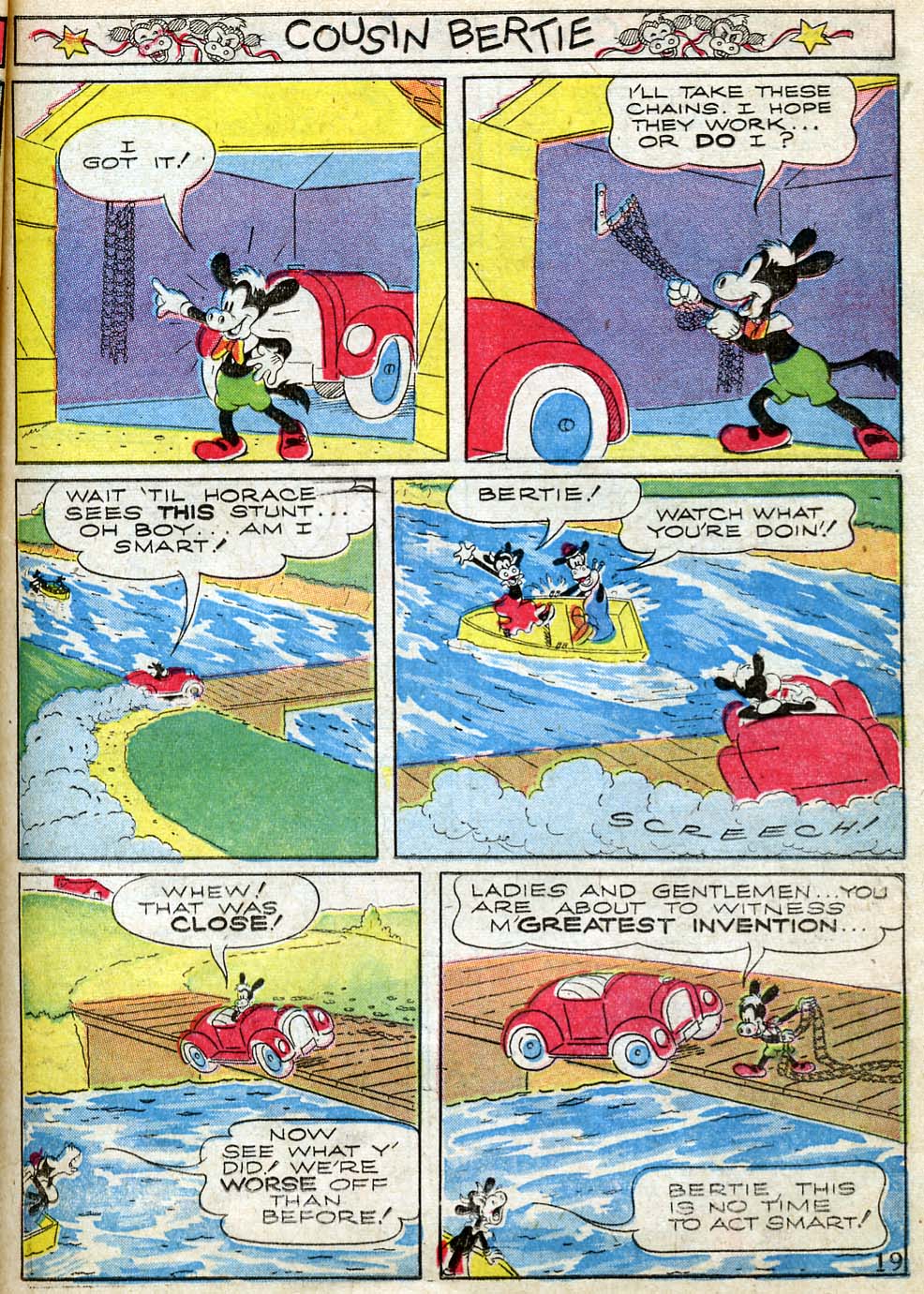 Read online Walt Disney's Comics and Stories comic -  Issue #36 - 21