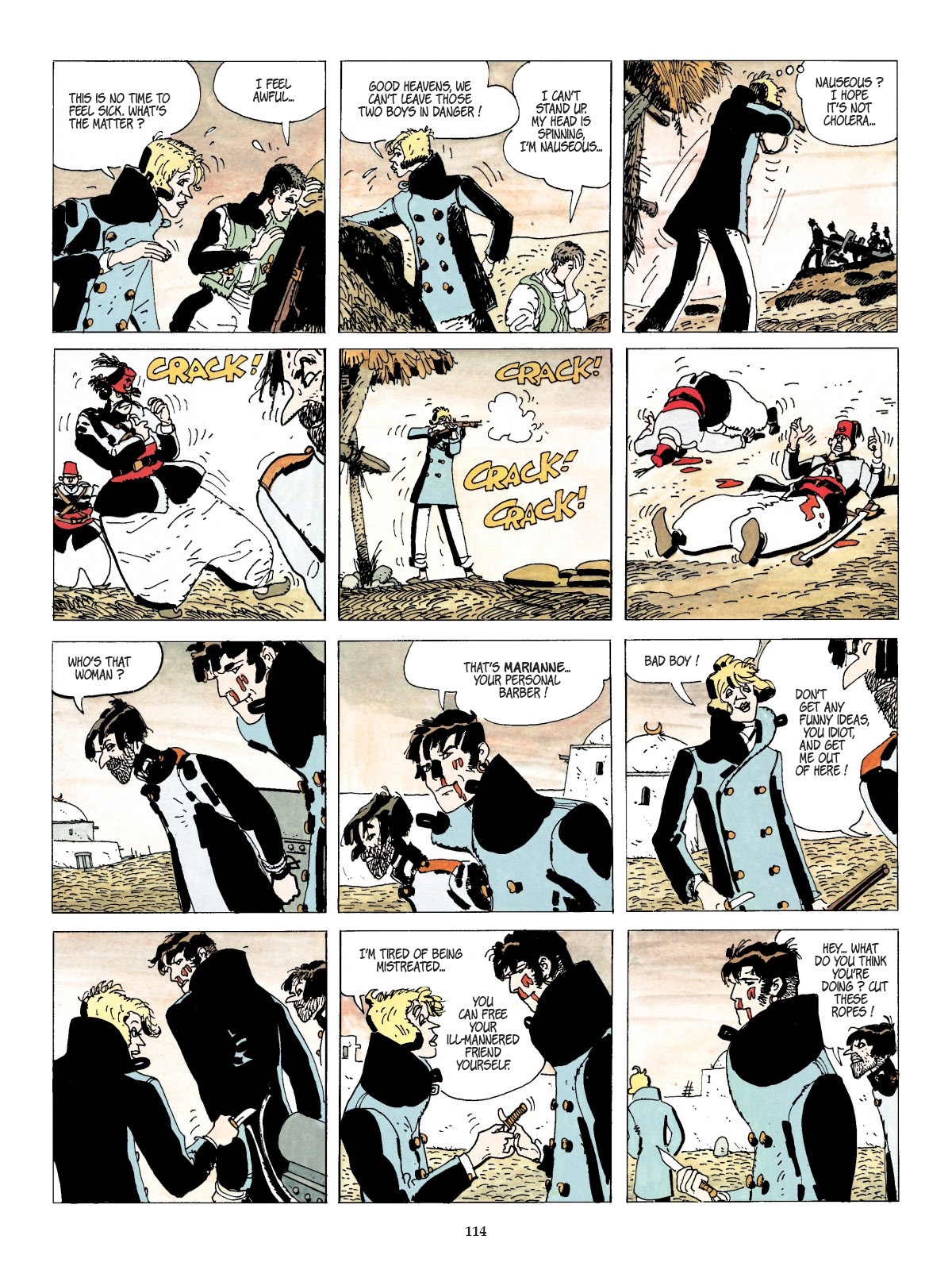 Read online Corto Maltese comic -  Issue # TPB 11 - 117