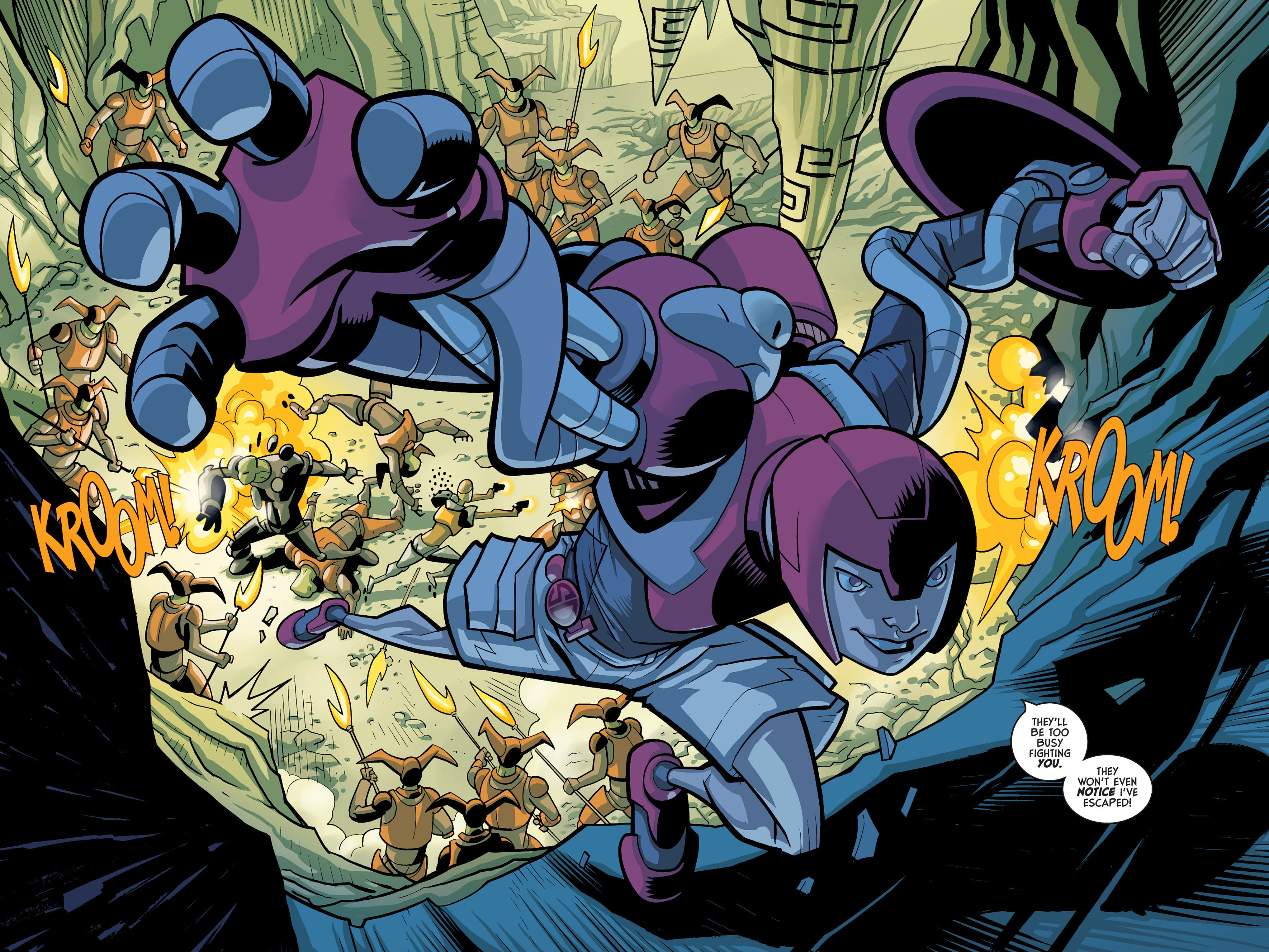 Read online Super Dinosaur (2011) comic -  Issue # _TPB 3 - 68