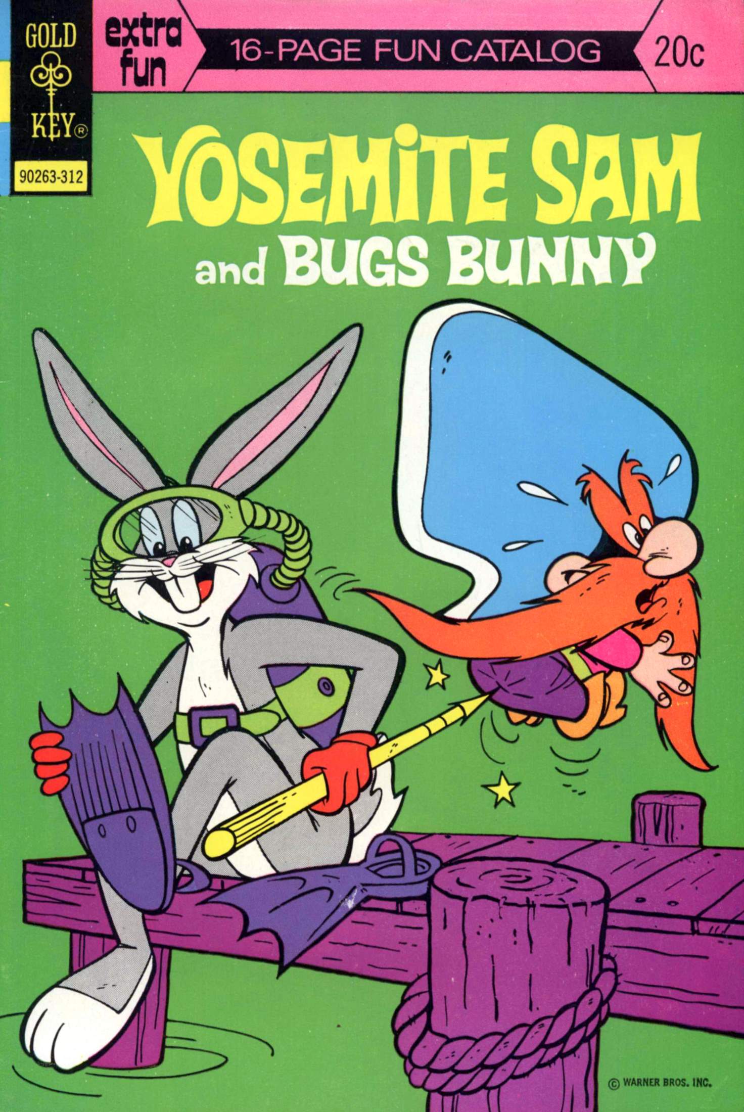 Read online Yosemite Sam and Bugs Bunny comic -  Issue #18 - 1
