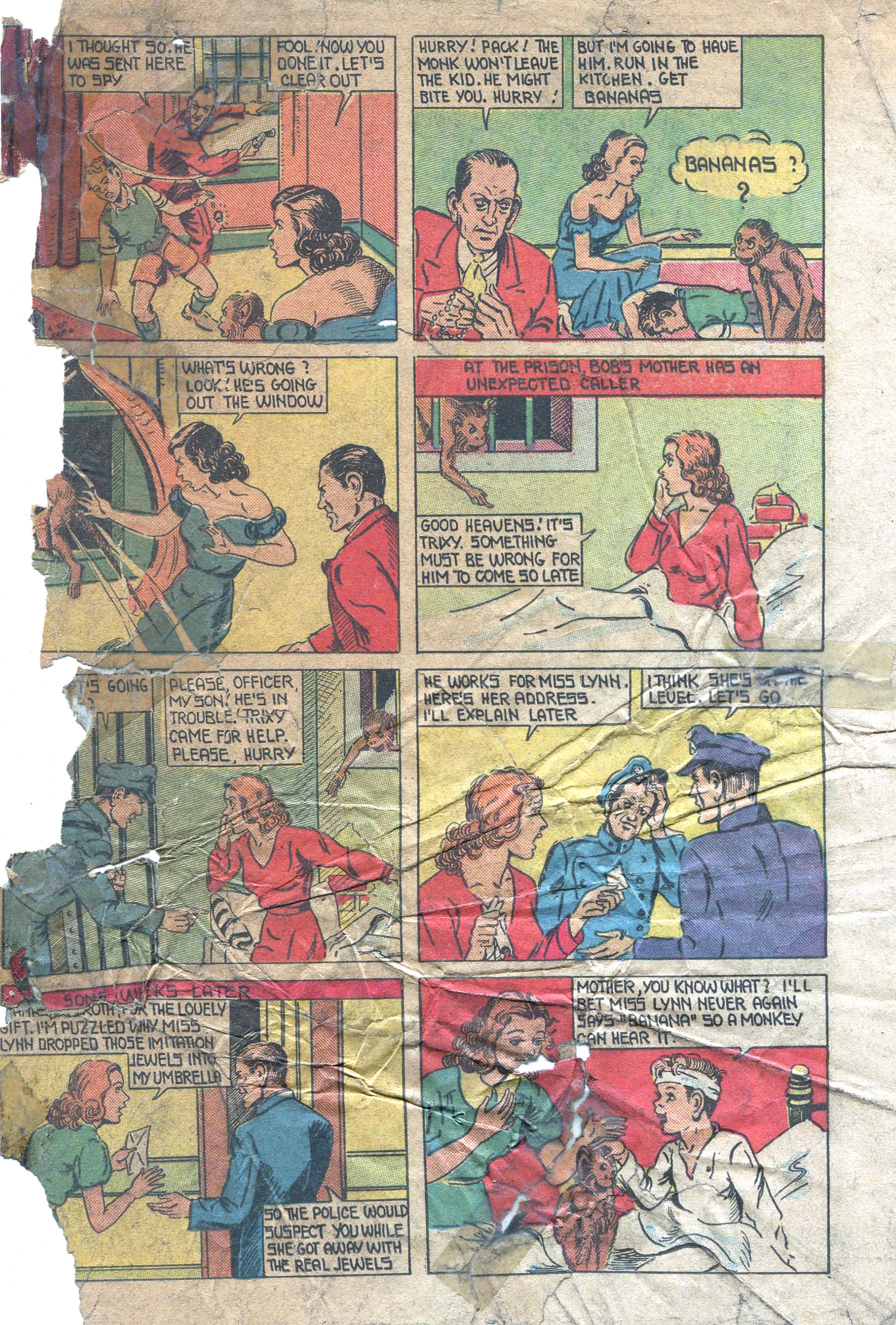 Read online Amazing Mystery Funnies comic -  Issue #9 - 49