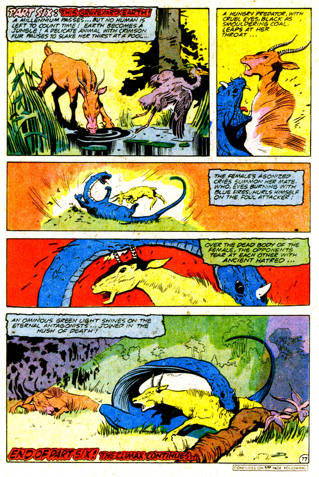 Read online Weird War Tales (1971) comic -  Issue #124 - 22