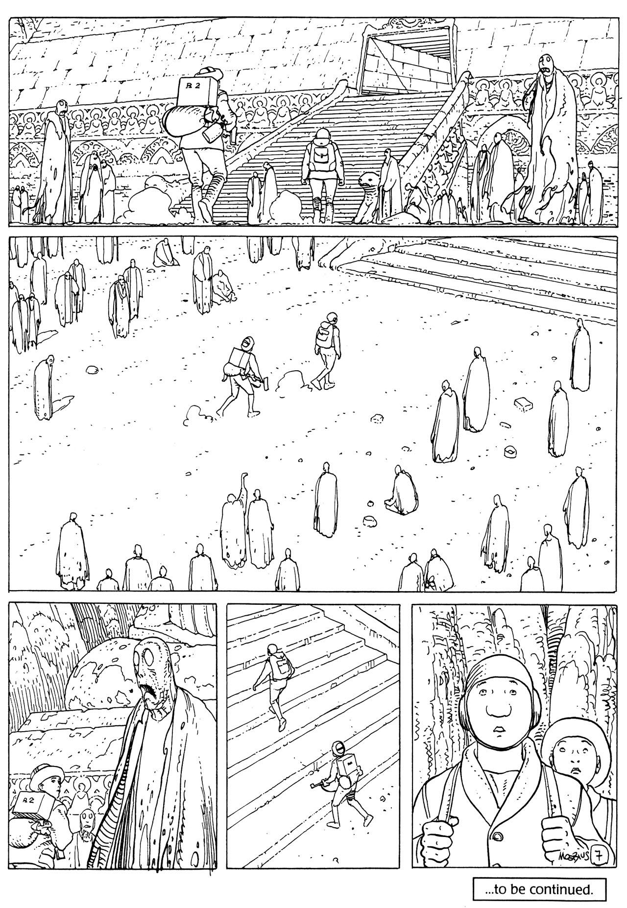 Read online Moebius Comics comic -  Issue #5 - 32