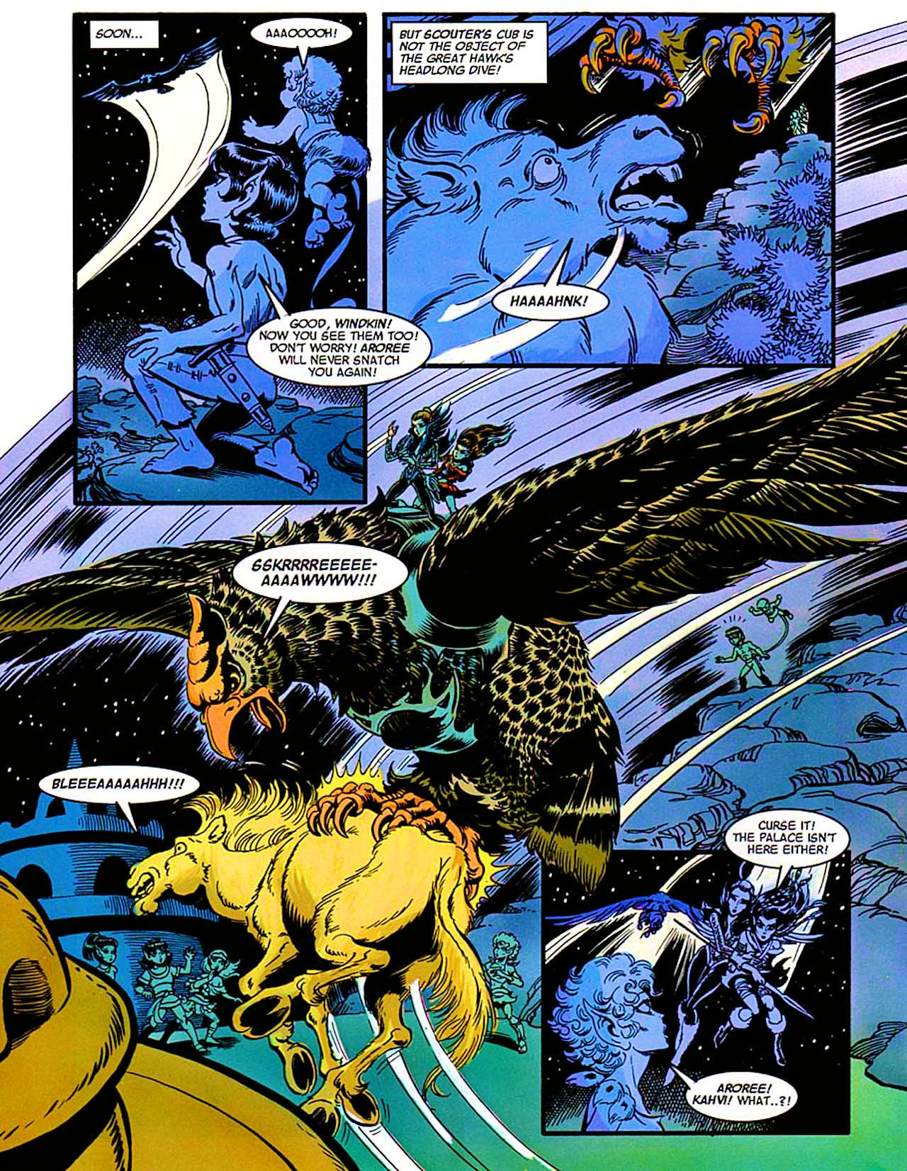 Read online ElfQuest: Kings of the Broken Wheel comic -  Issue #6 - 21