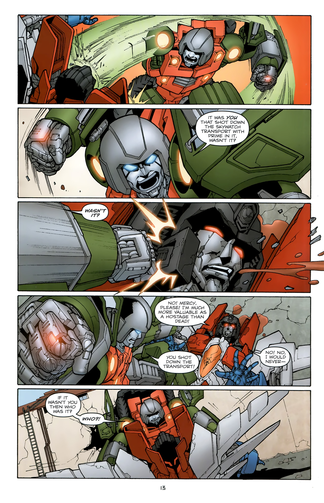 Read online The Transformers (2009) comic -  Issue #16 - 16