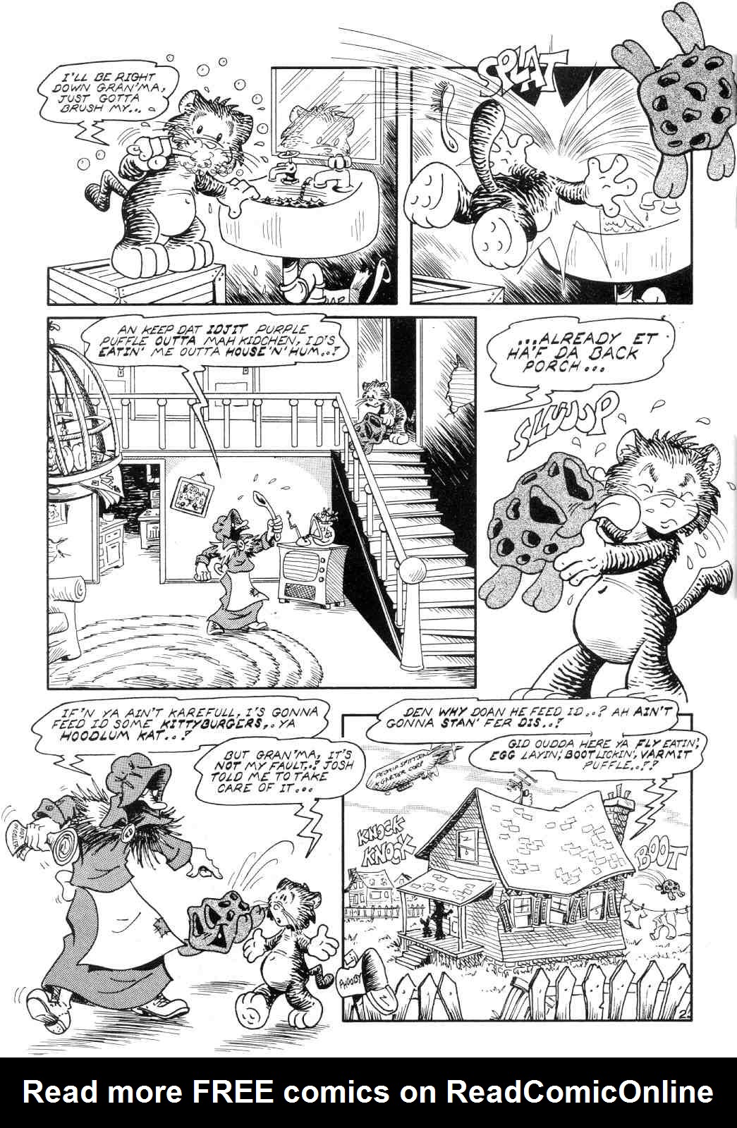 Read online Army  Surplus Komikz Featuring: Cutey Bunny comic -  Issue #3 - 4