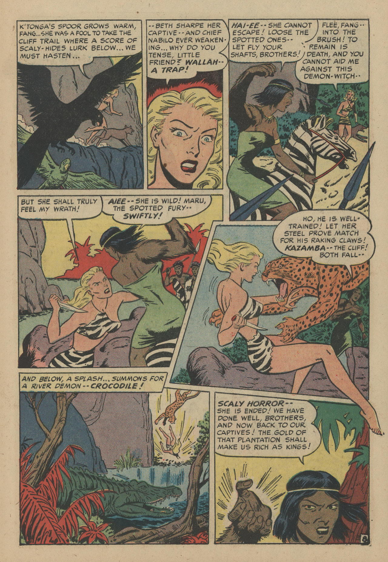Read online Jungle Comics comic -  Issue #133 - 47