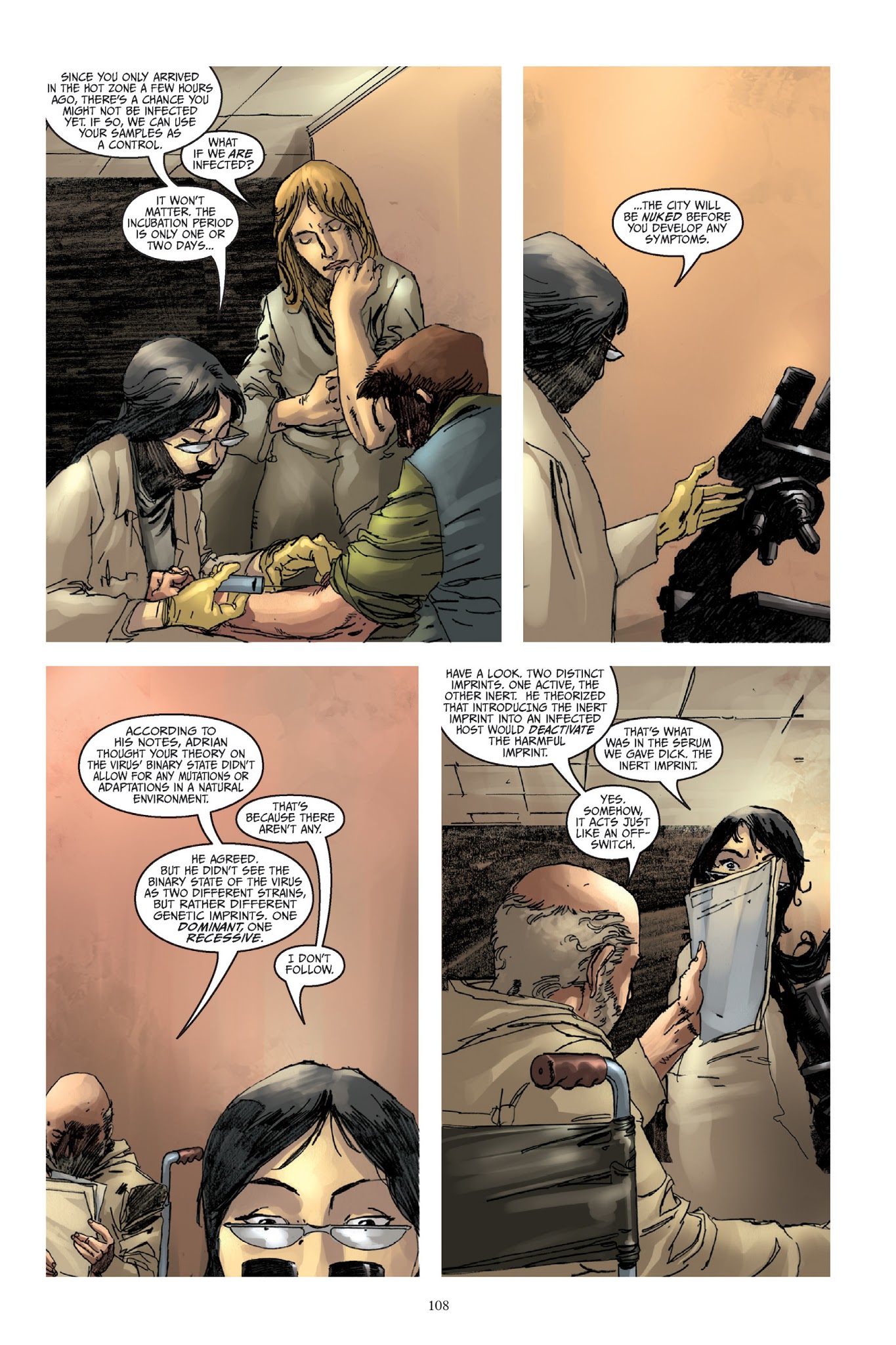 Read online Dominion comic -  Issue # TPB - 100