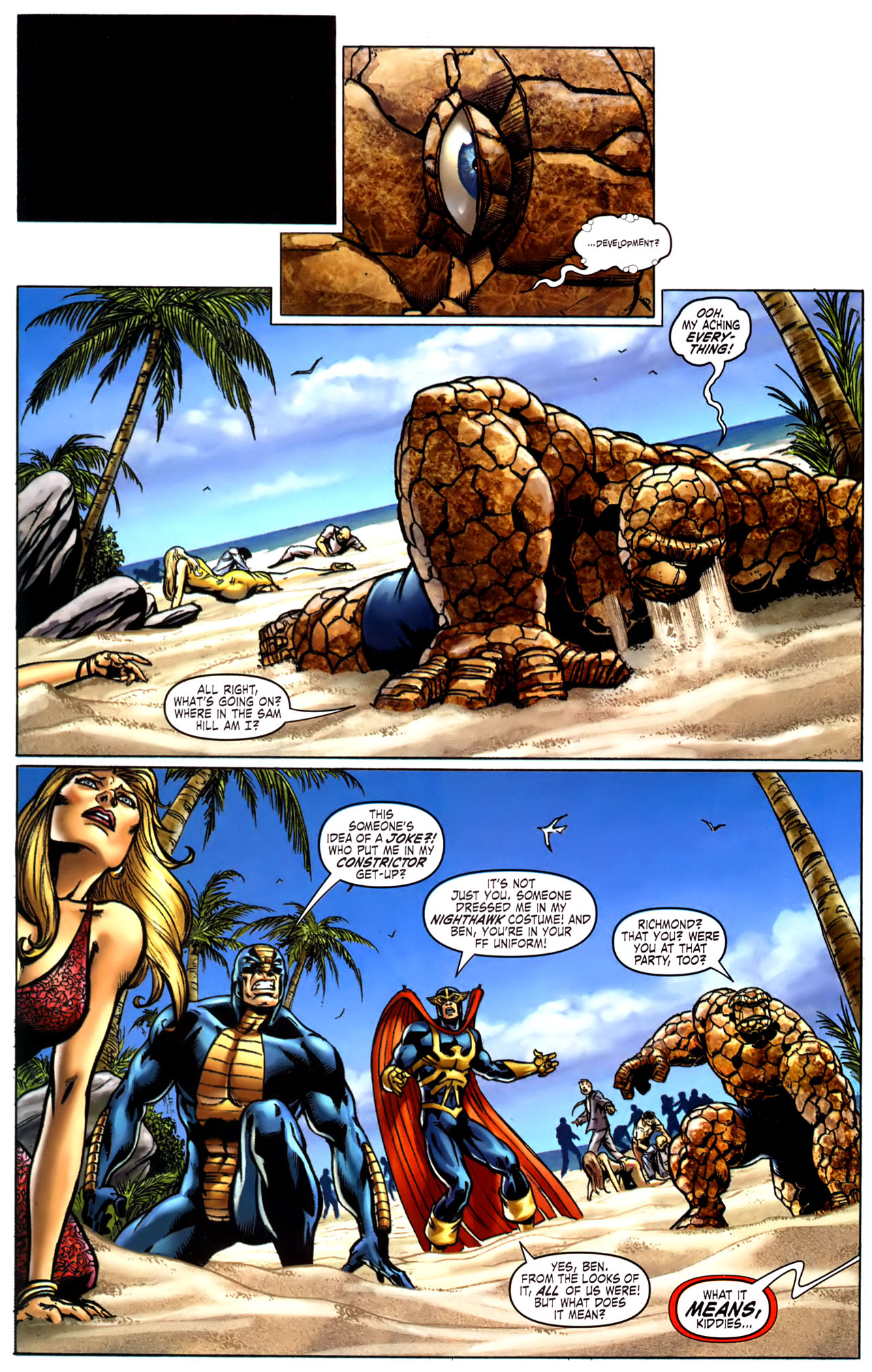 Read online The Thing (2006) comic -  Issue #1 - 22
