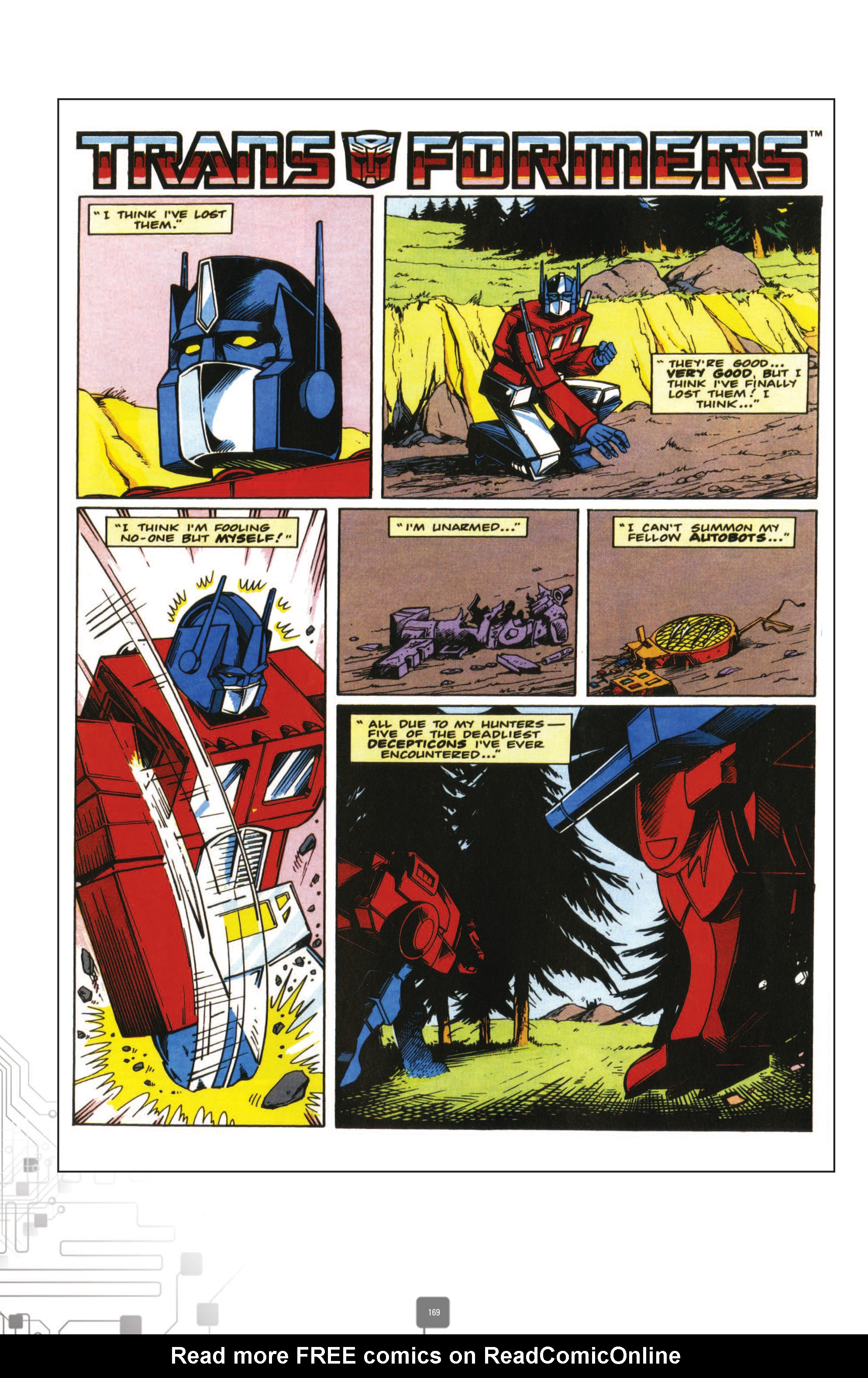 Read online The Transformers Classics UK comic -  Issue # TPB 3 - 170