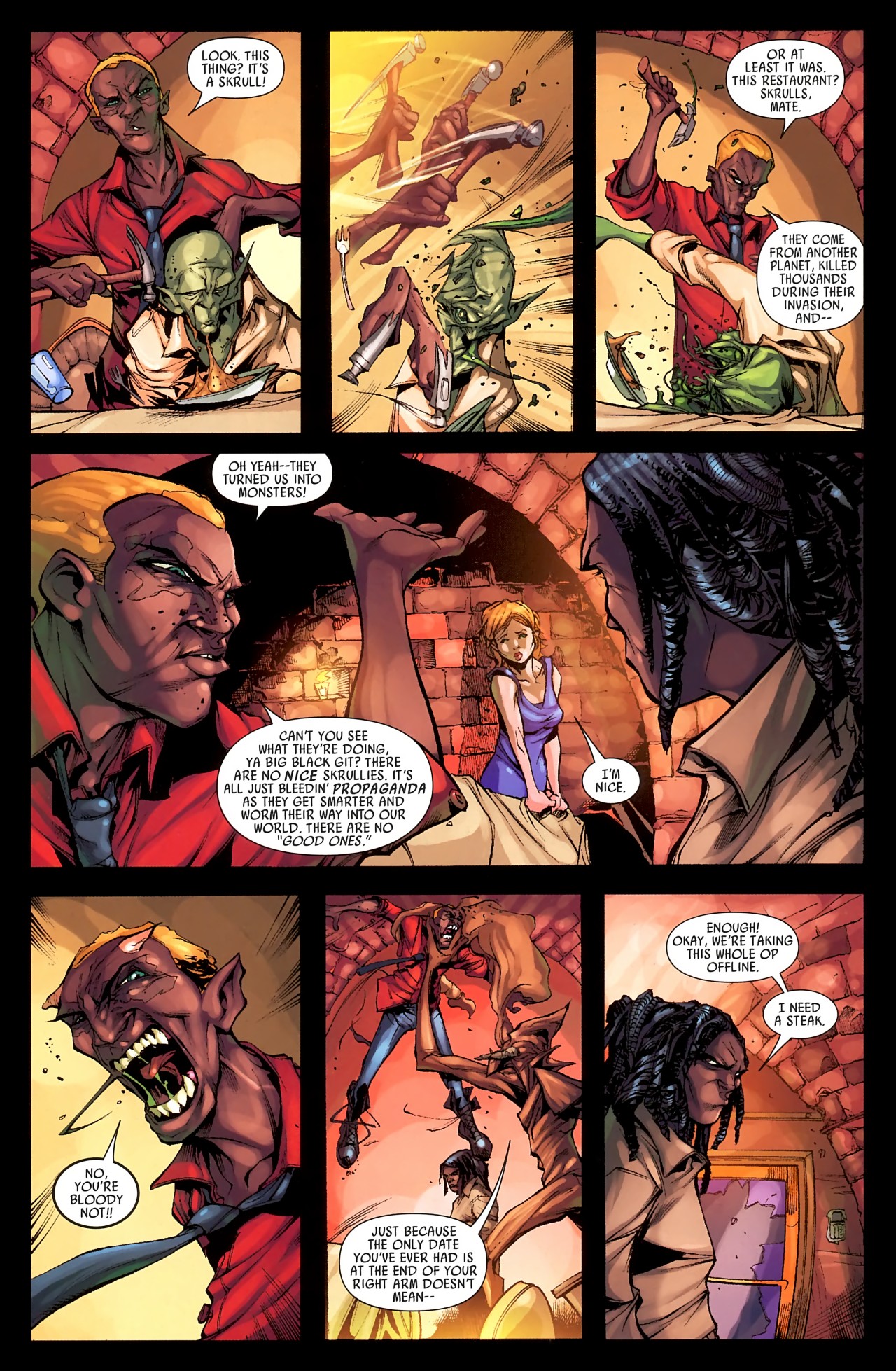 Read online Skrull Kill Krew (2009) comic -  Issue #5 - 11