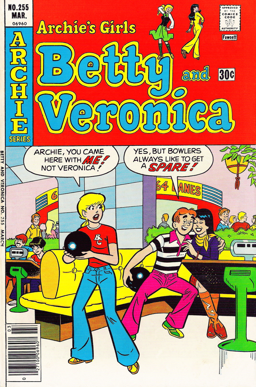 Read online Archie's Girls Betty and Veronica comic -  Issue #255 - 1