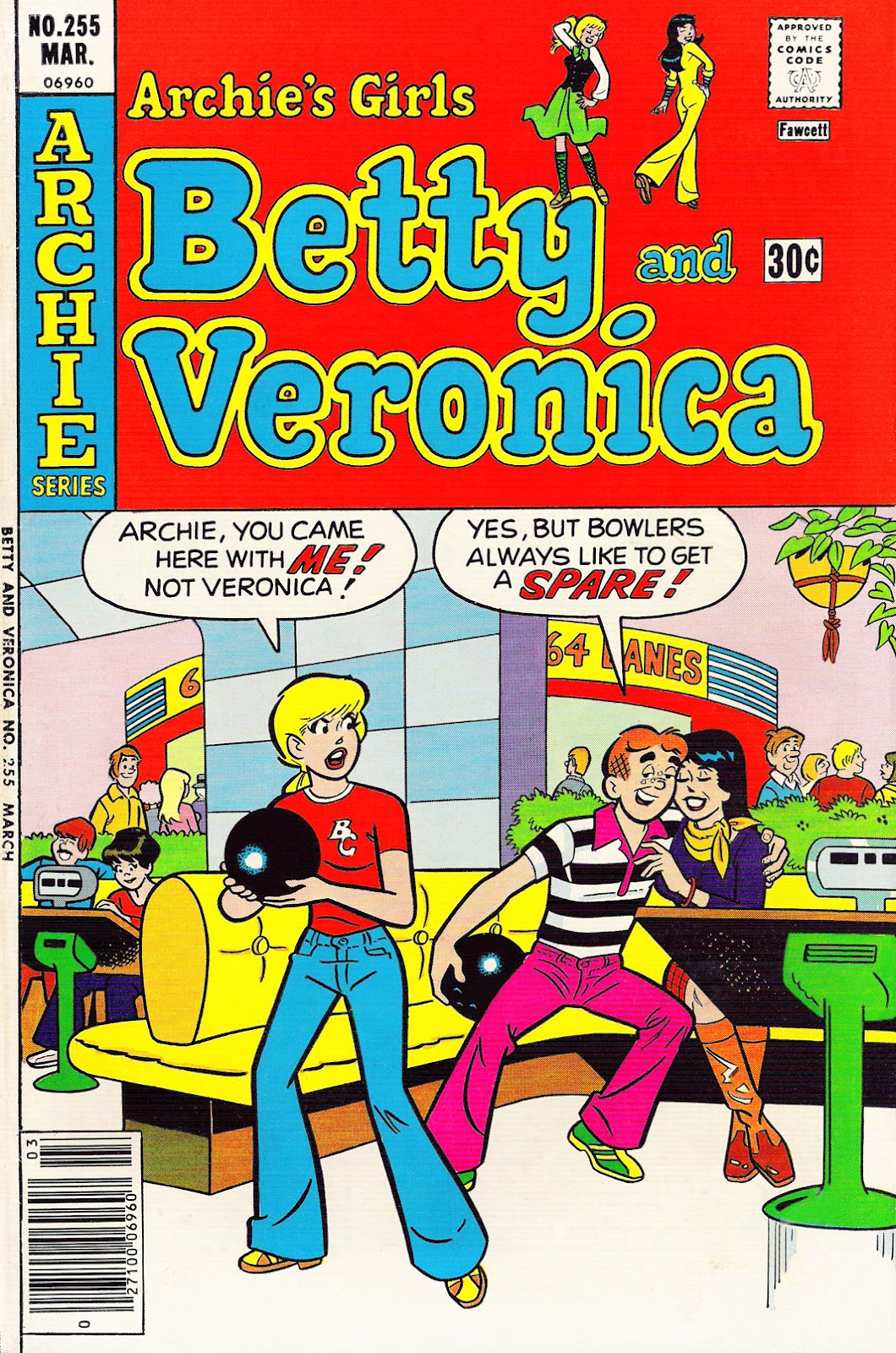 Archie's Girls Betty and Veronica 255 Page 1