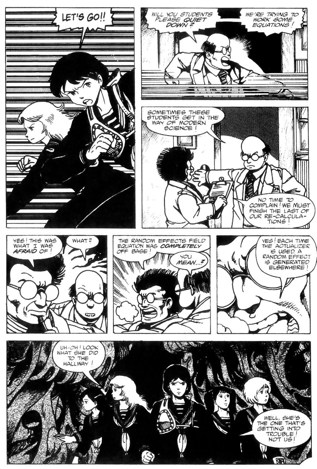 Read online Ninja High School: Beans, Steam & Automobiles comic -  Issue # TPB - 48