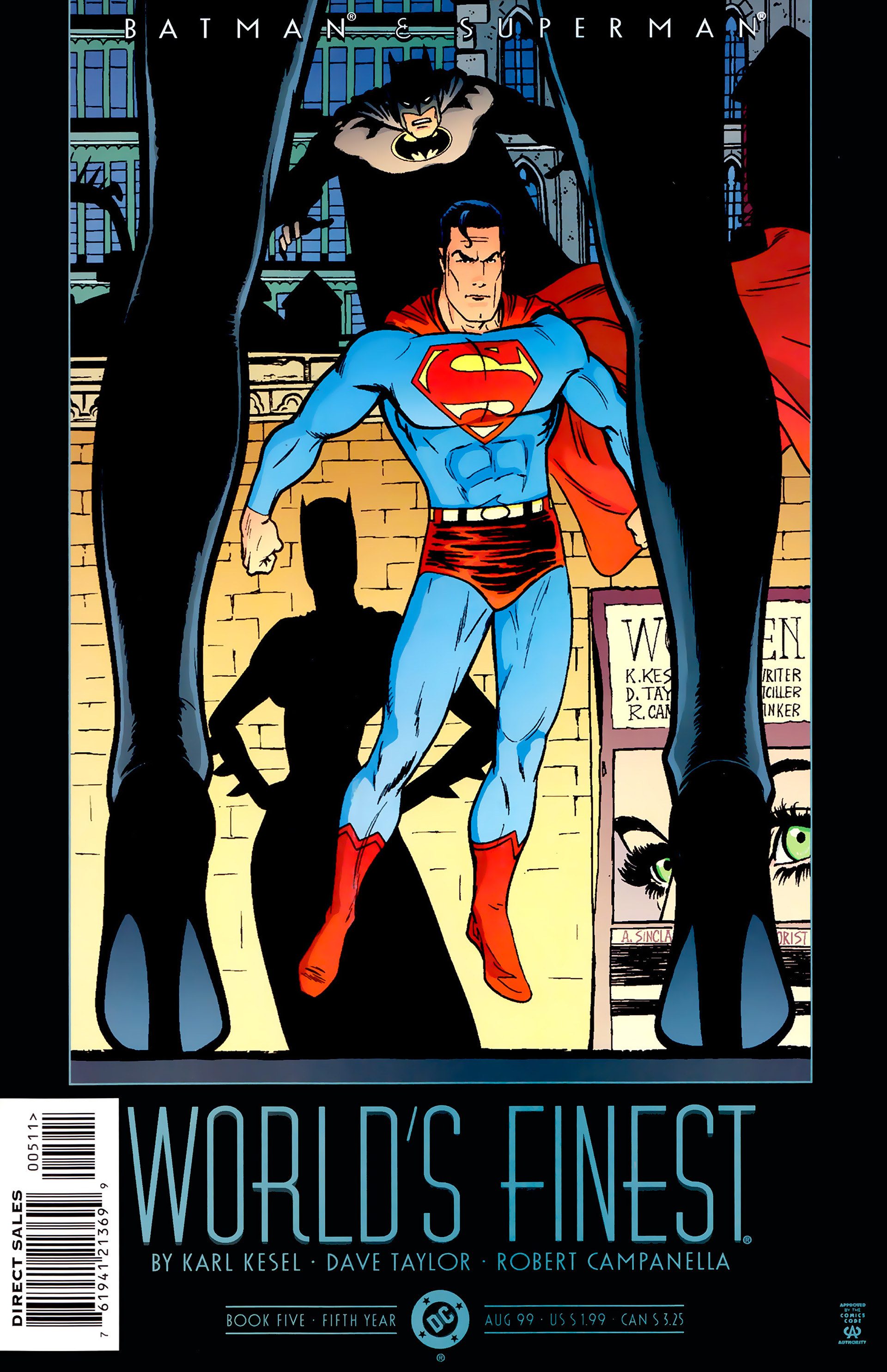 Read online Batman And Superman: World's Finest comic -  Issue #5 - 1