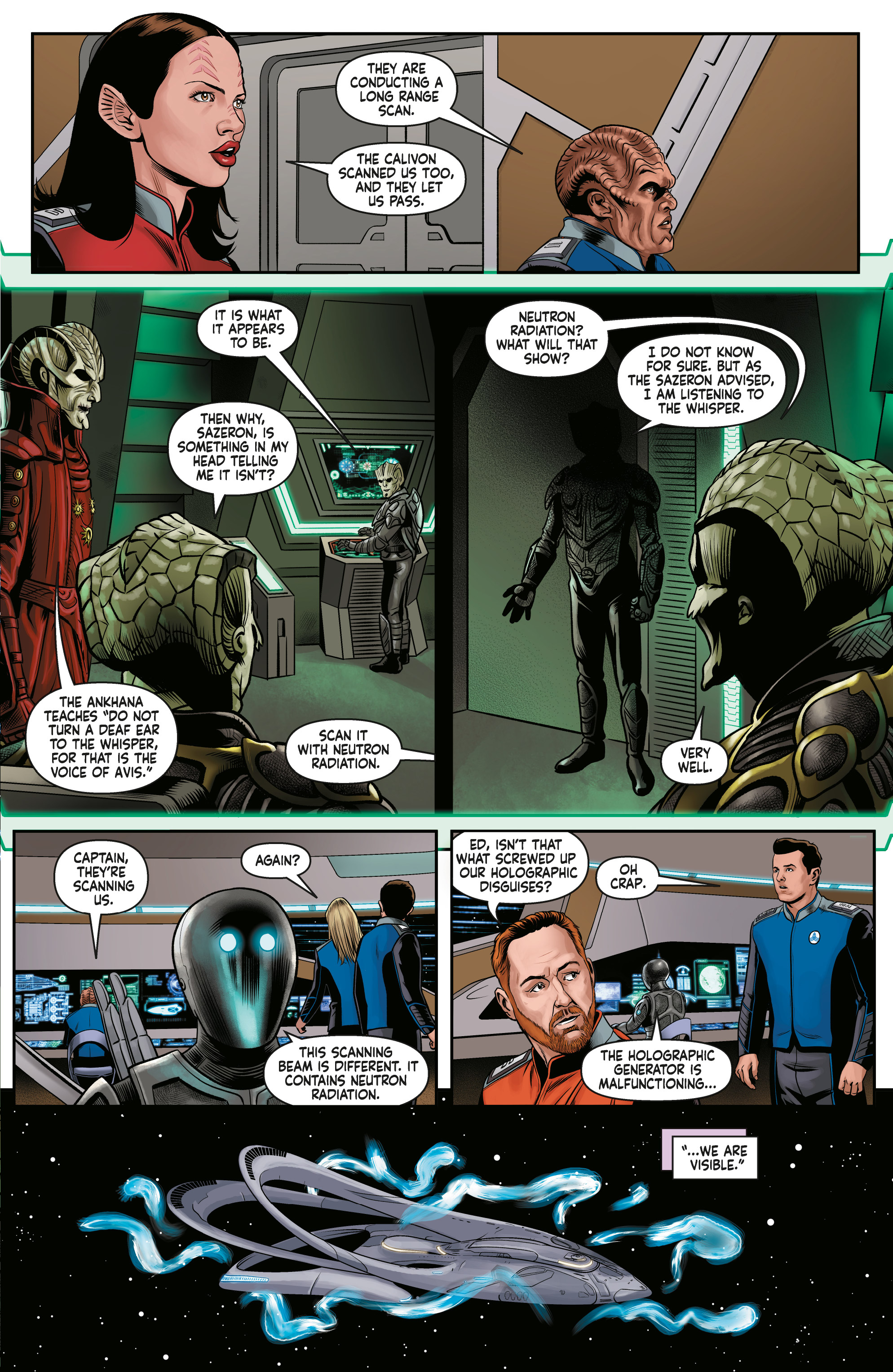Read online The Orville comic -  Issue #4 - 7
