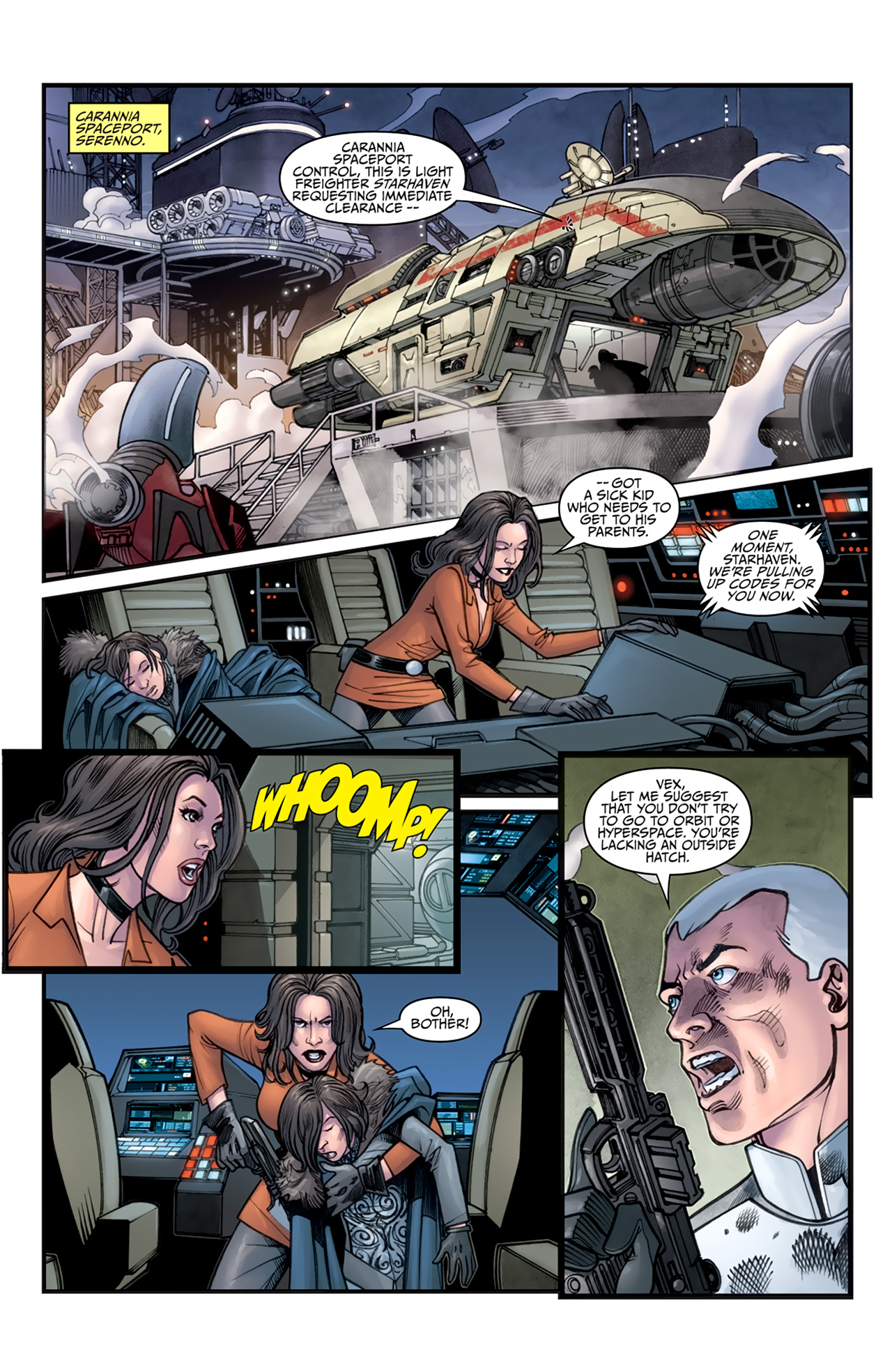 Read online Star Wars: Agent Of The Empire - Hard Targets comic -  Issue #3 - 6