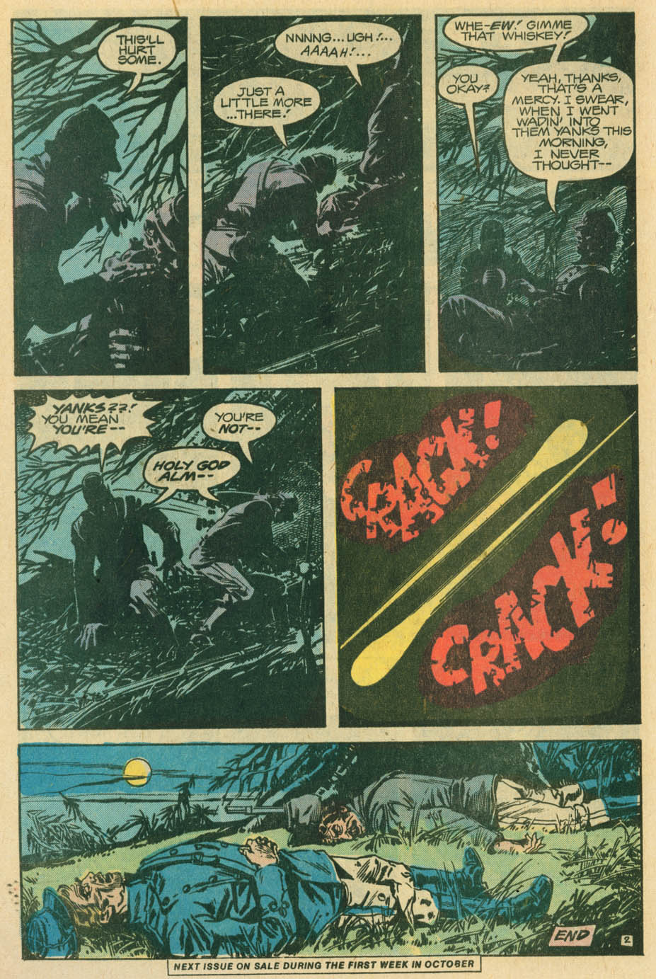 Read online Weird War Tales (1971) comic -  Issue #58 - 32