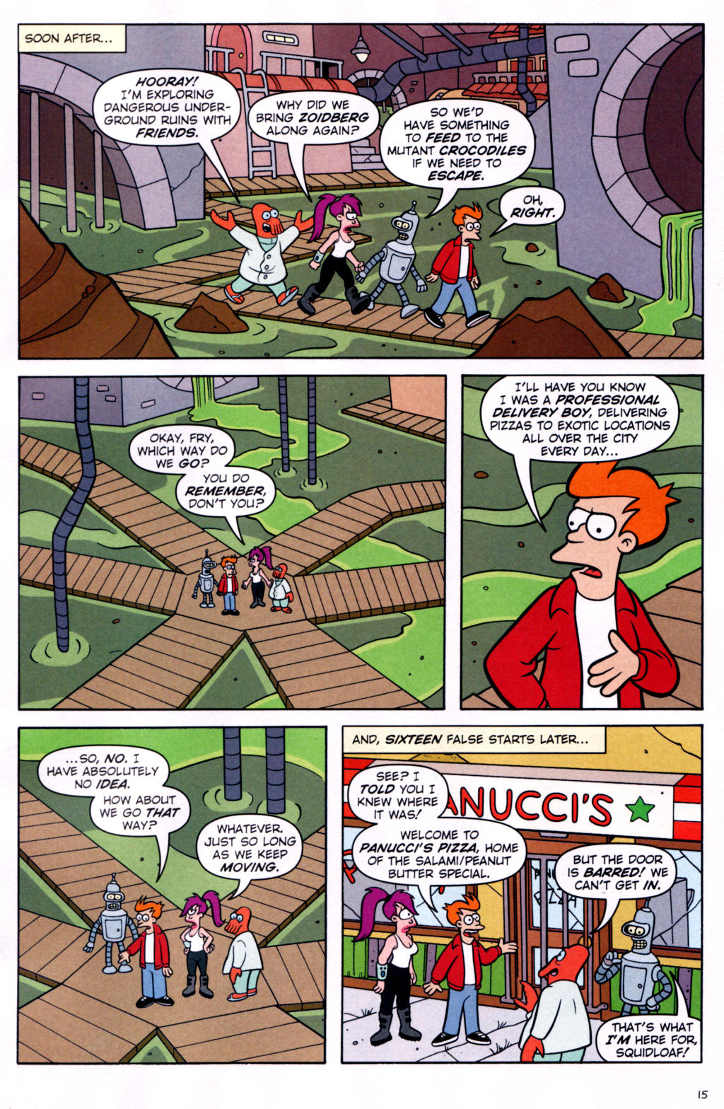Read online Futurama Comics comic -  Issue #30 - 12
