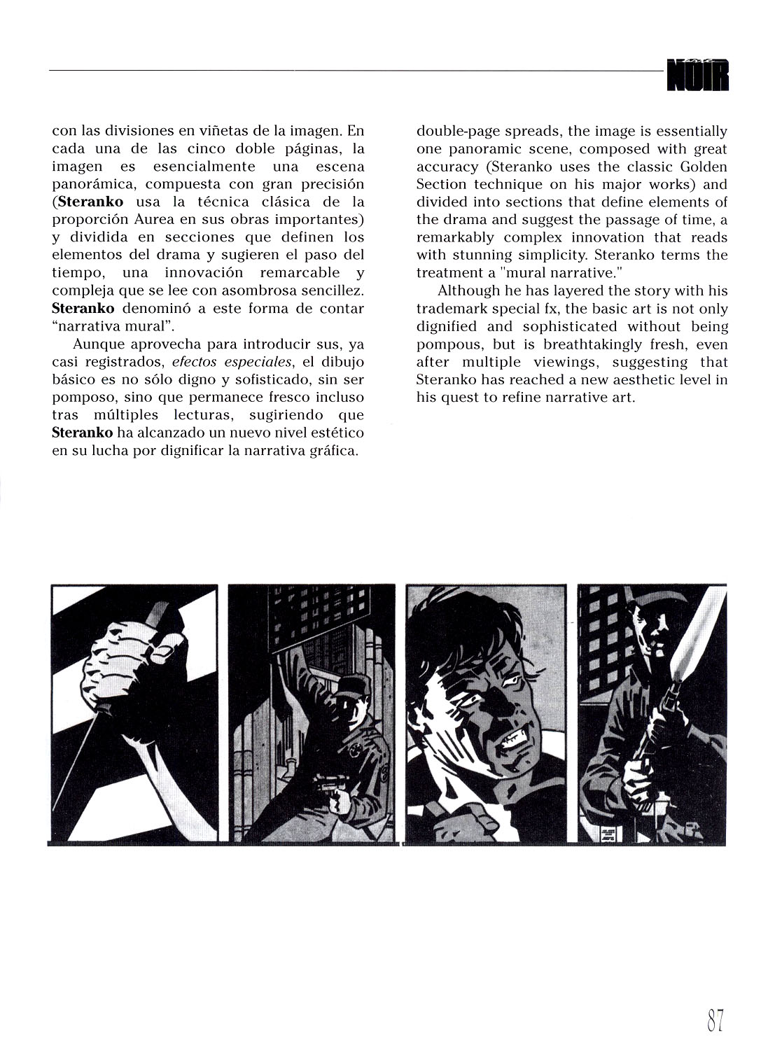 Read online Steranko: Arte Noir comic -  Issue # TPB (Part 1) - 87