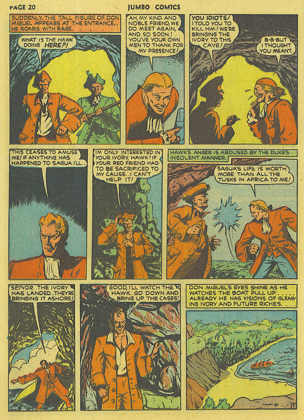 Read online Jumbo Comics comic -  Issue #25 - 22
