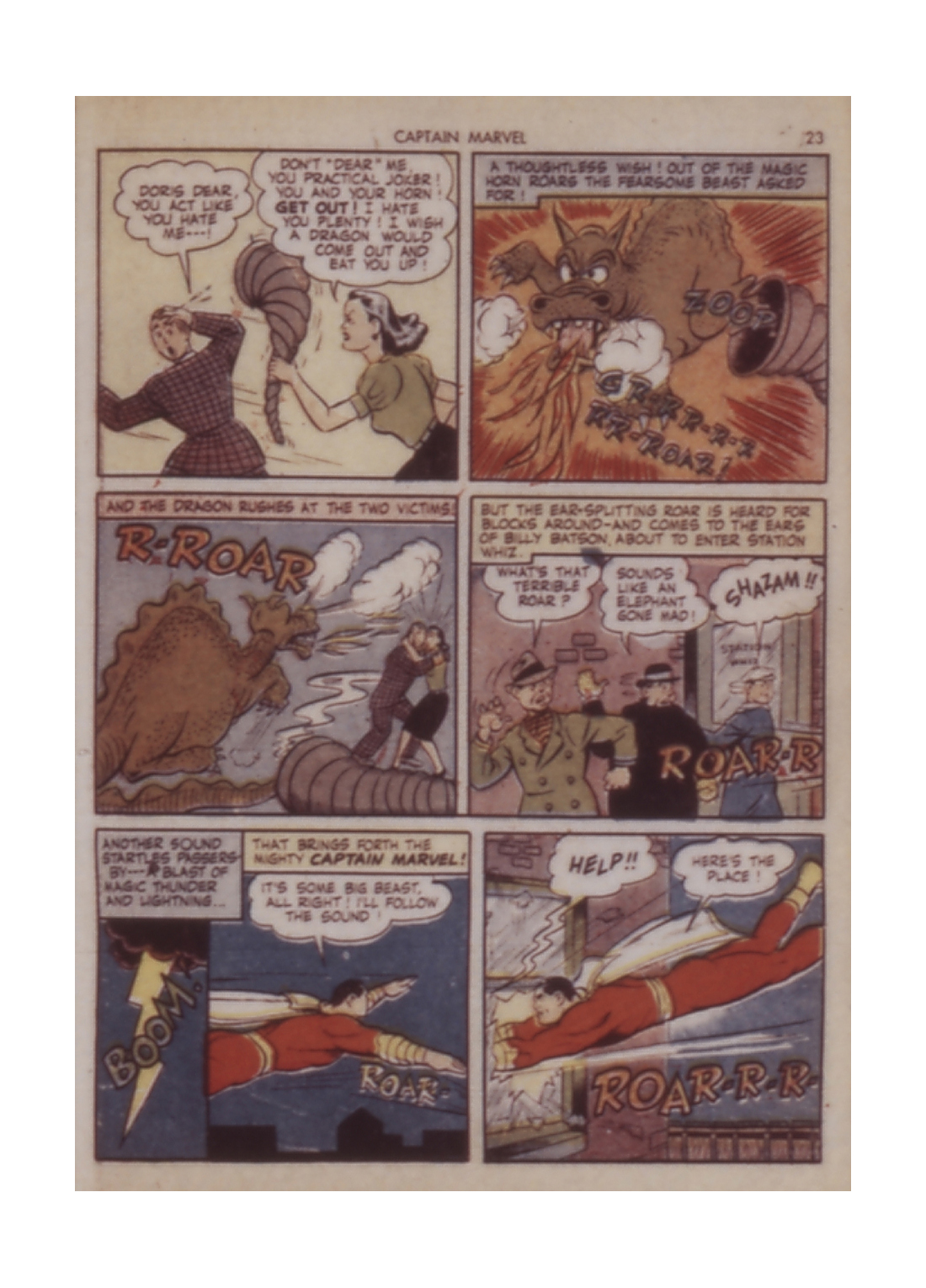 Read online Captain Marvel Adventures comic -  Issue #20 - 23