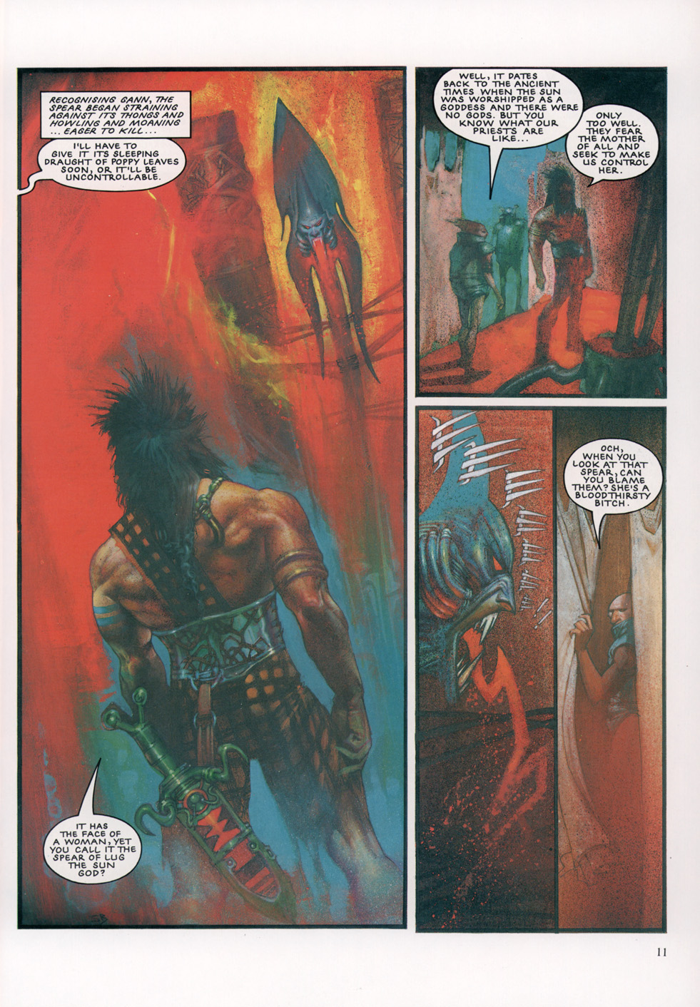 Read online Slaine: The Horned God (1993) comic -  Issue #3 - 12