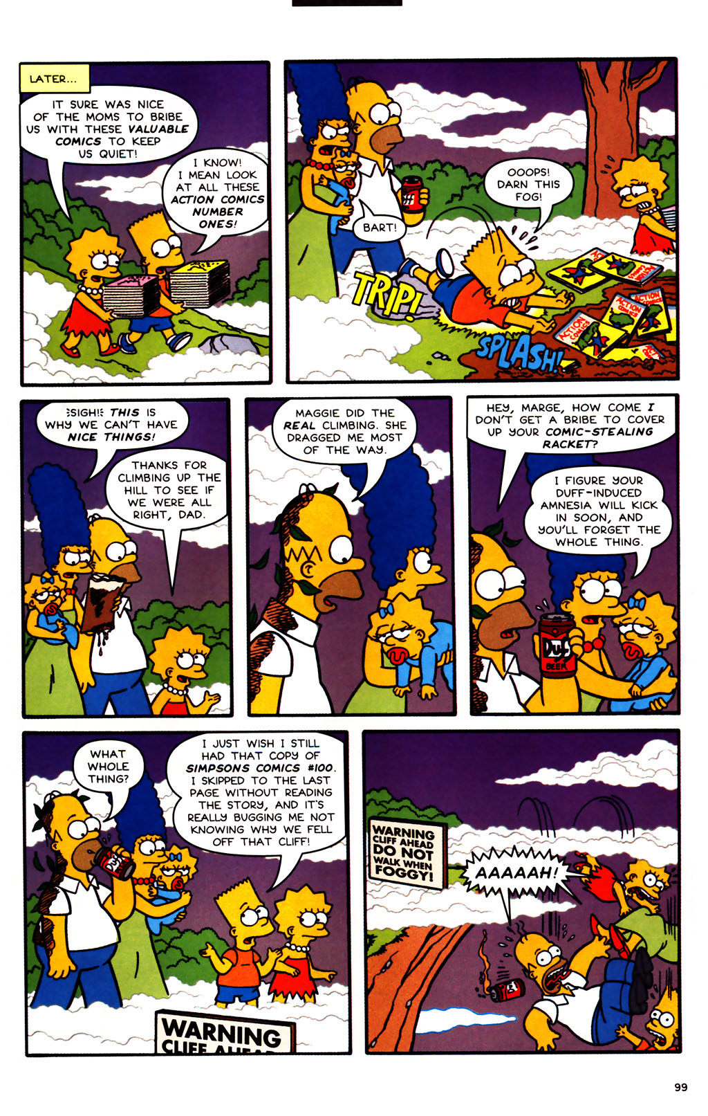 Read online Simpsons Comics comic -  Issue #100 - 99