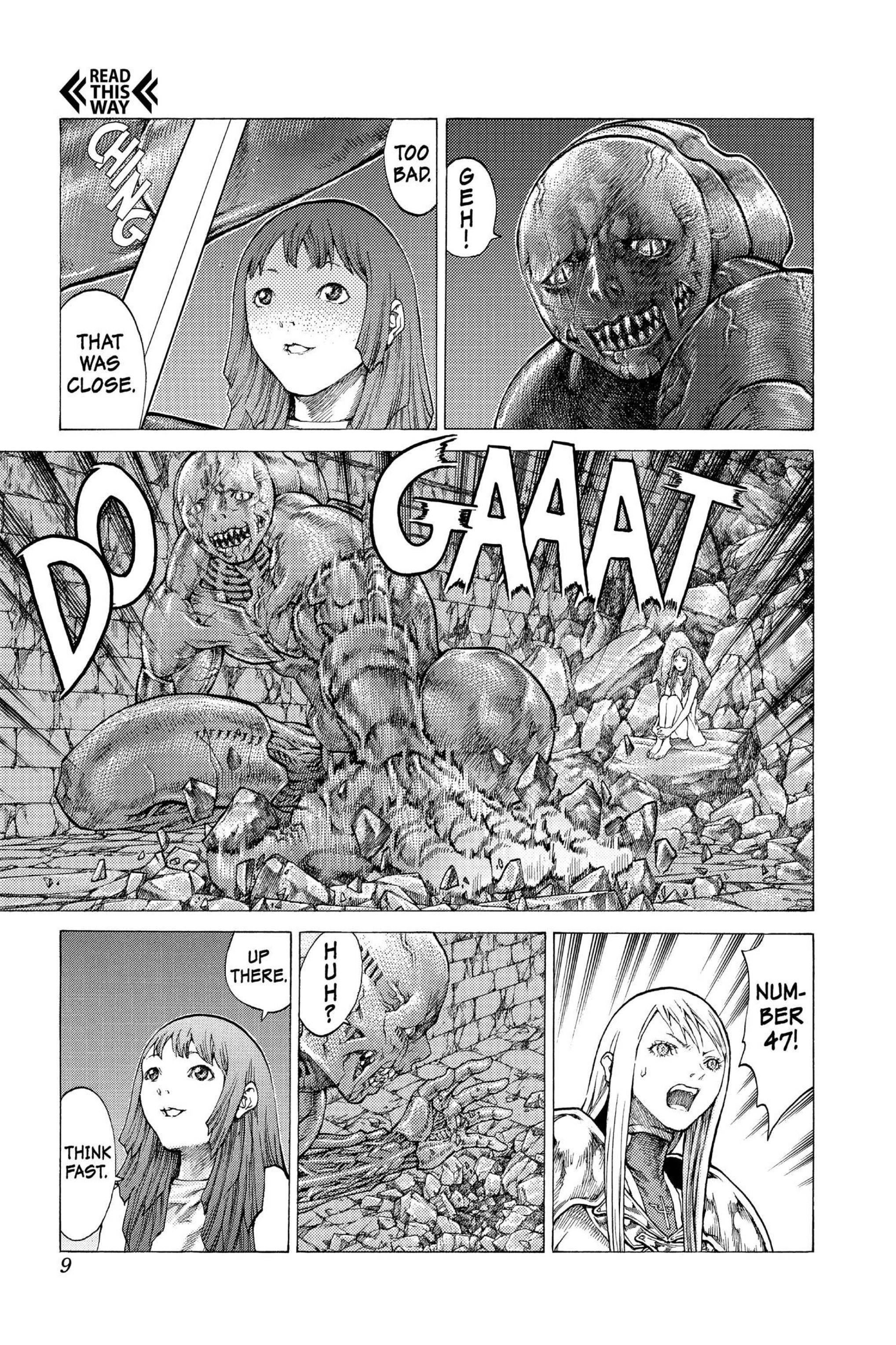 Read online Claymore comic -  Issue #9 - 9