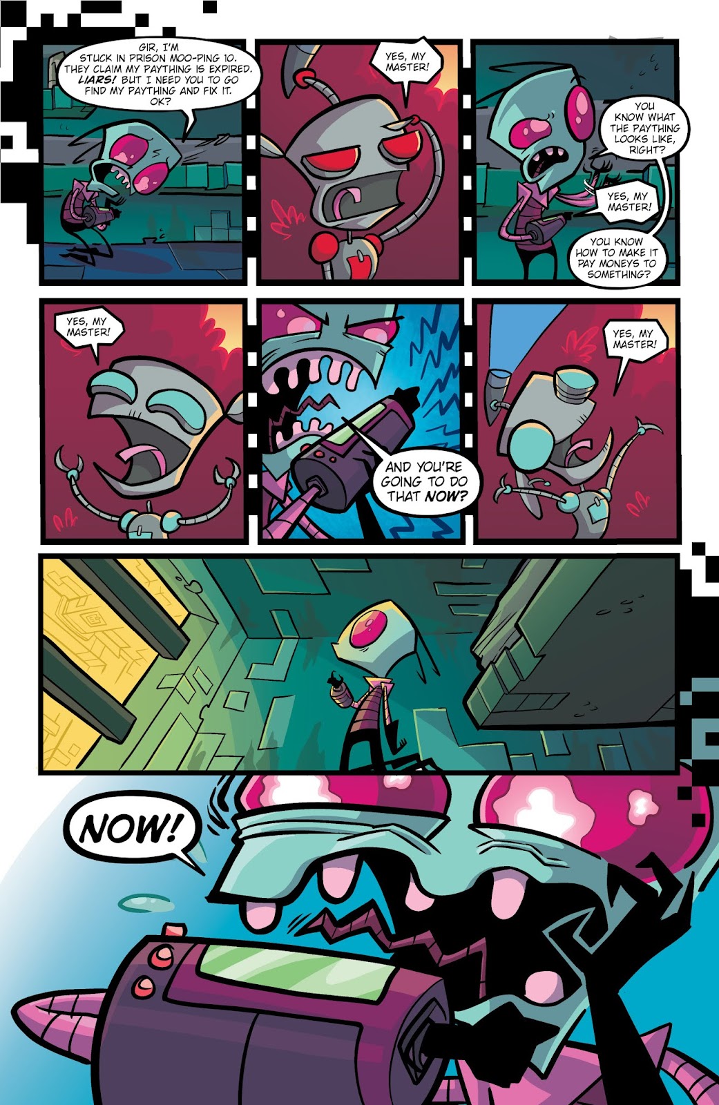 Invader Zim issue 34 - Page 12