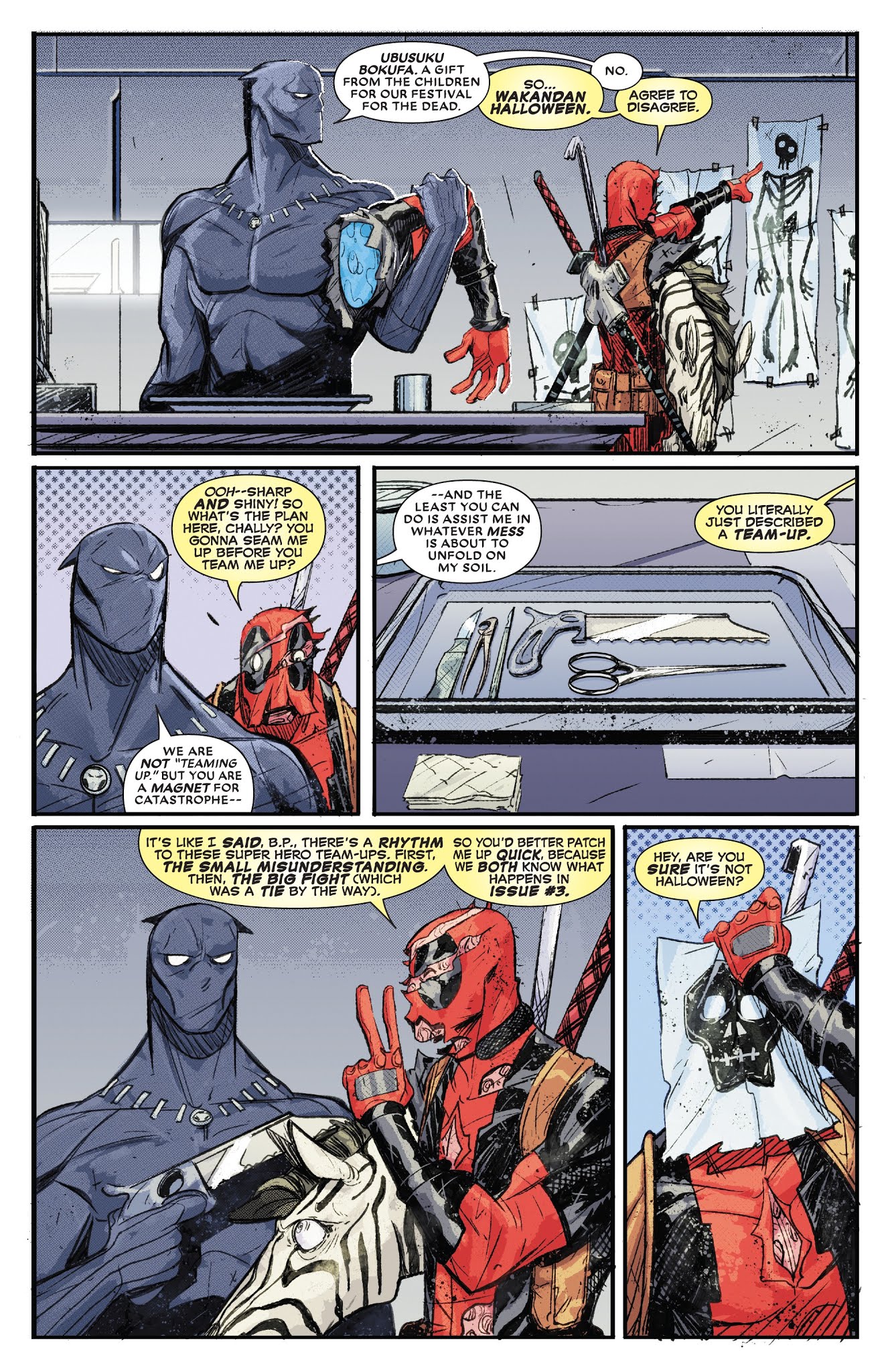 Read online Black Panther vs Deadpool comic -  Issue #2 - 21