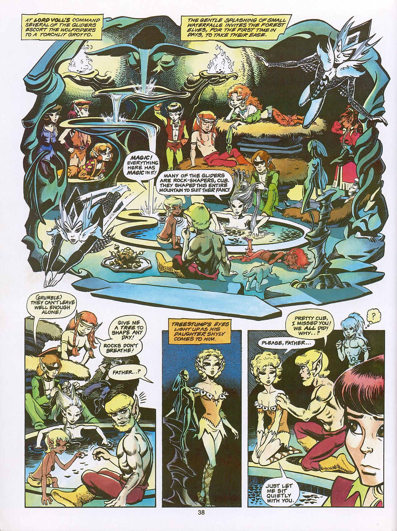 Read online ElfQuest (Starblaze Edition) comic -  Issue # TPB 3 - 46