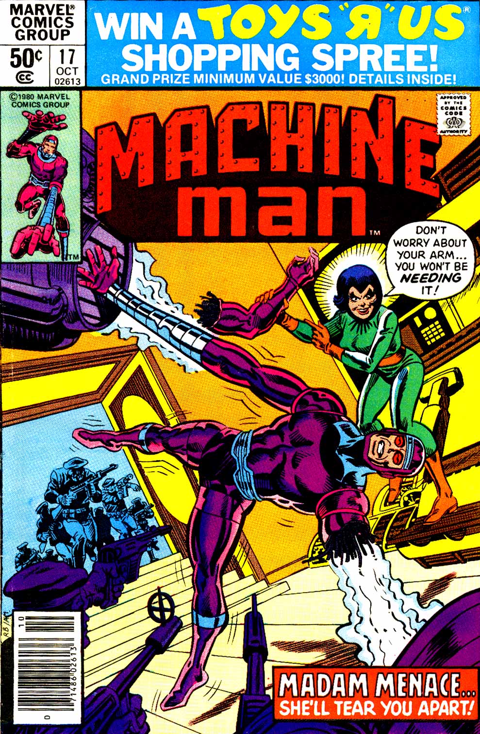 Read online Machine Man (1978) comic -  Issue #17 - 1