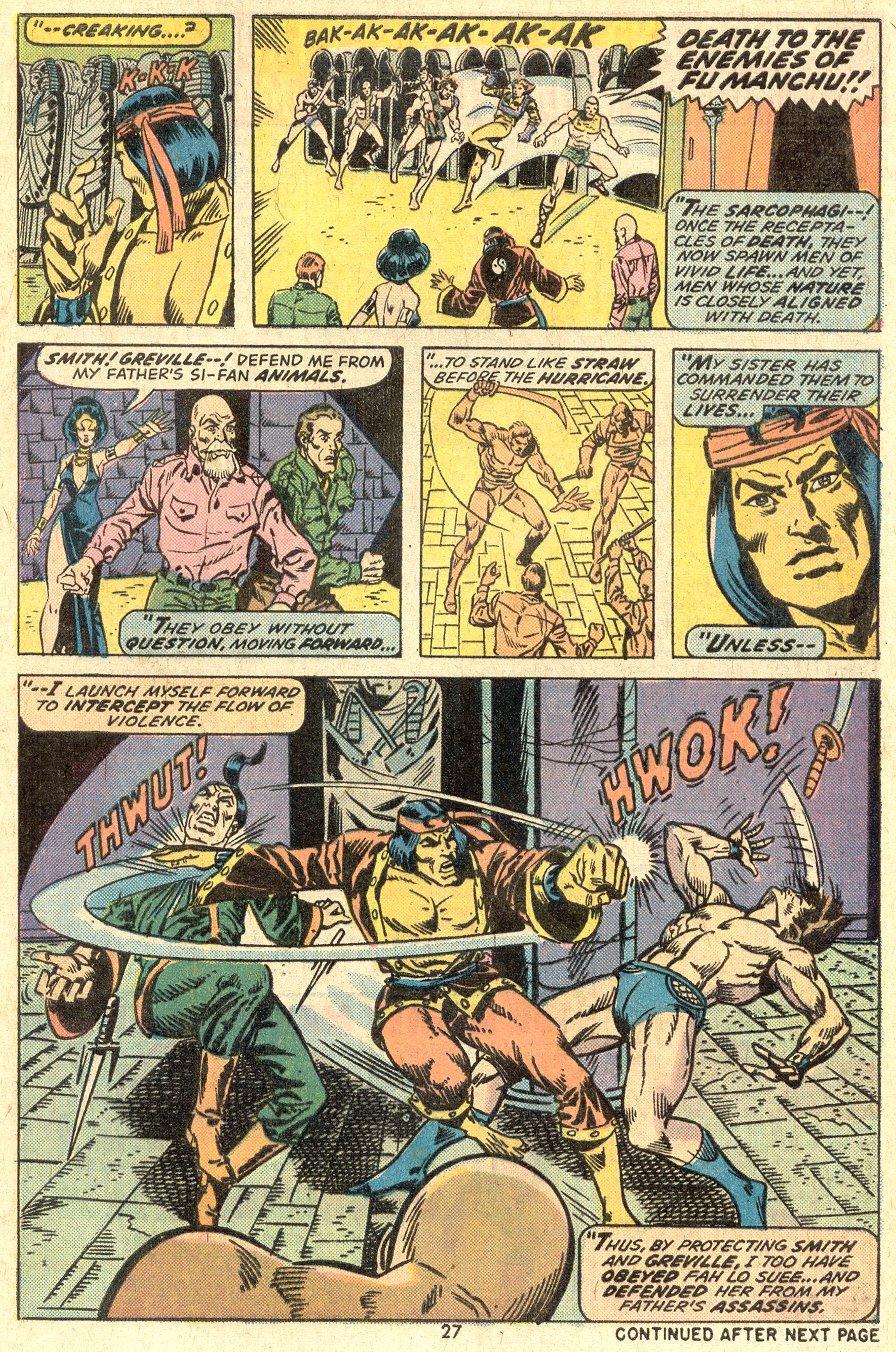Read online Master of Kung Fu (1974) comic -  Issue #26 - 16