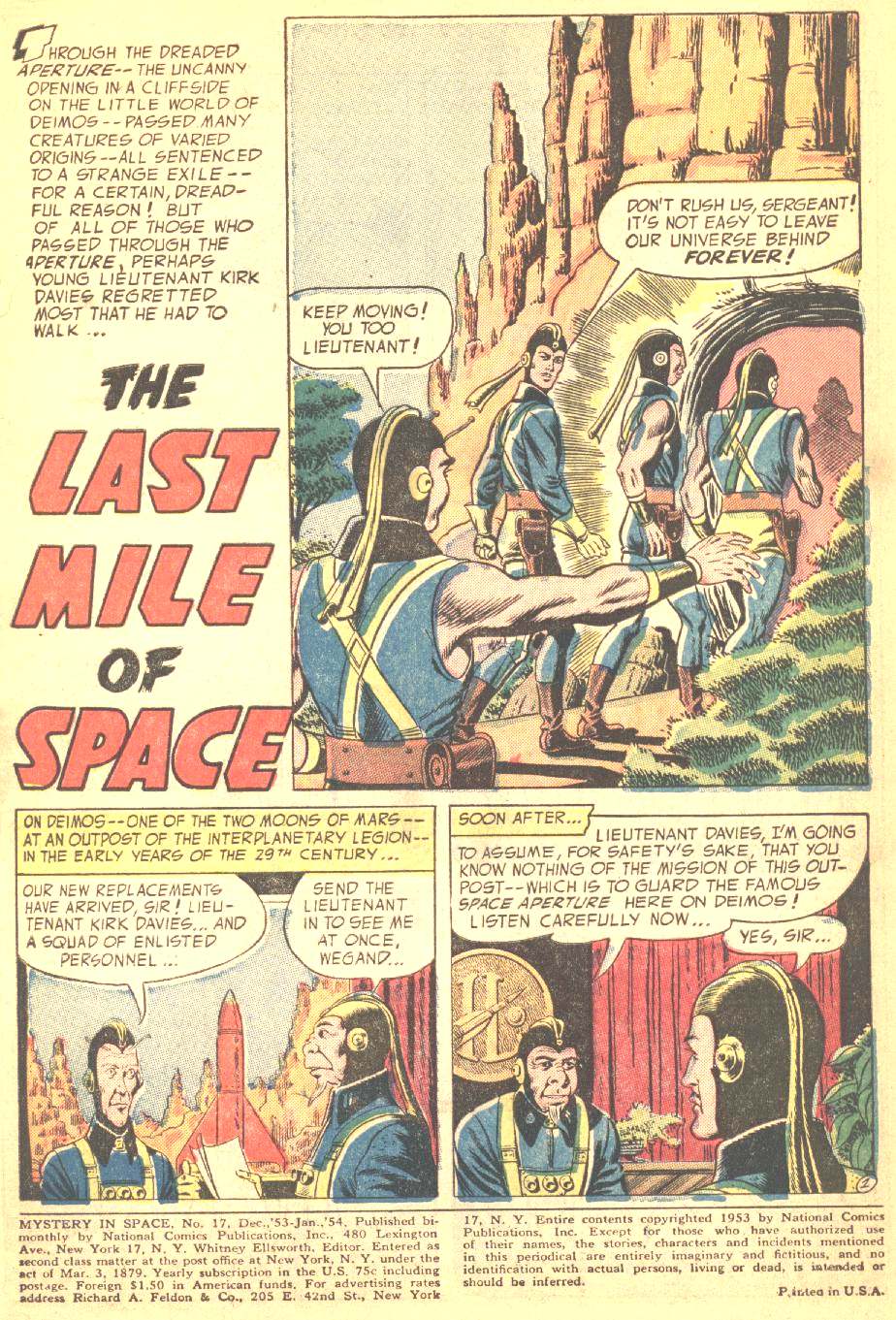 Read online Mystery in Space (1951) comic -  Issue #17 - 3