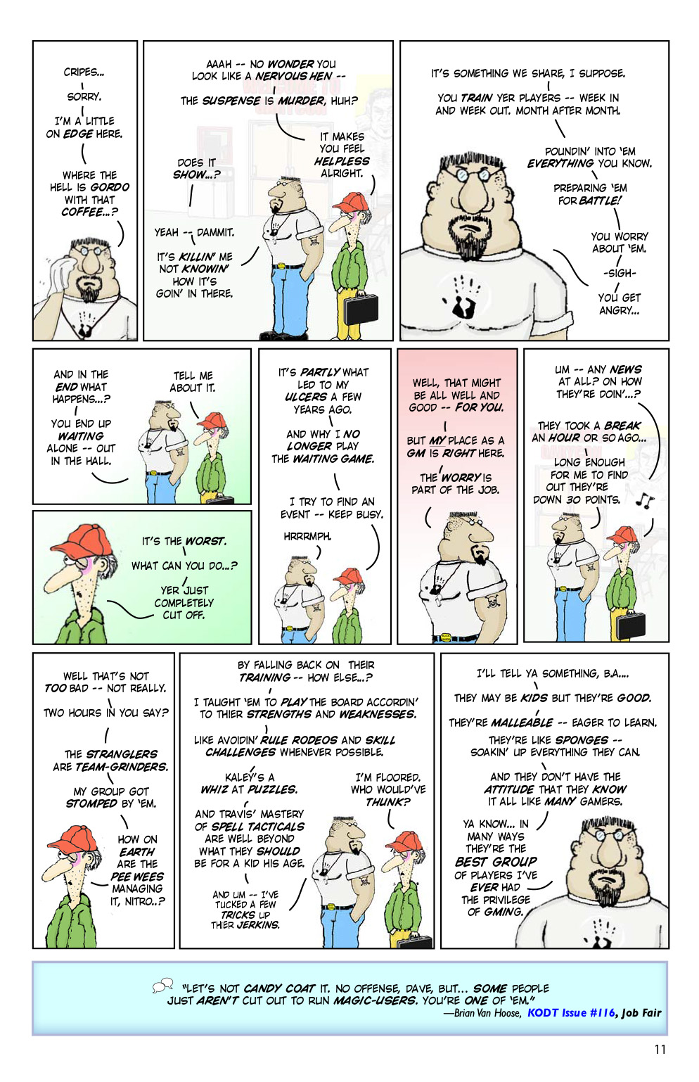 Read online Knights of the Dinner Table comic -  Issue #193 - 13