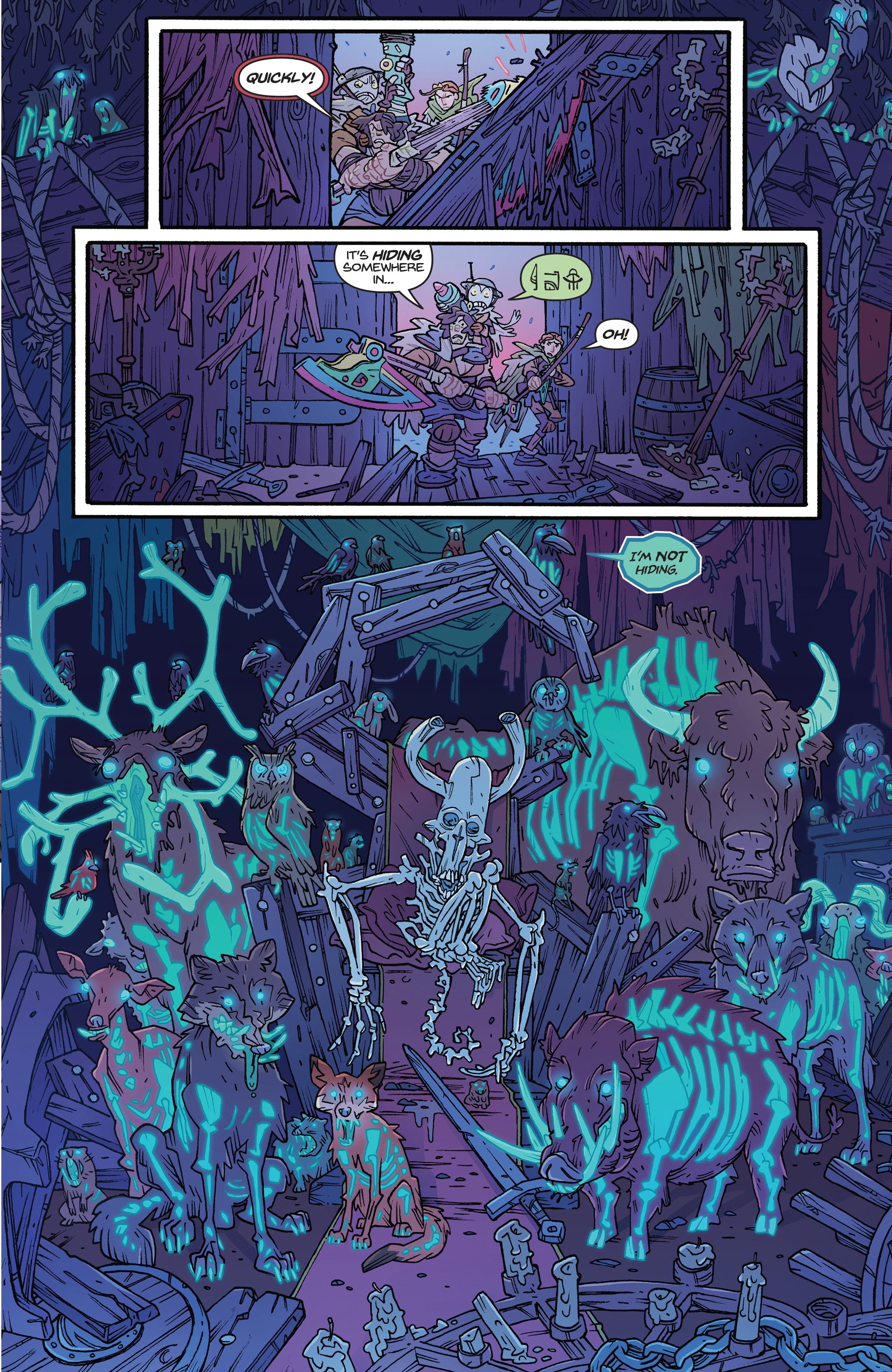 Read online The Spider King: Frostbite comic -  Issue # Full - 23
