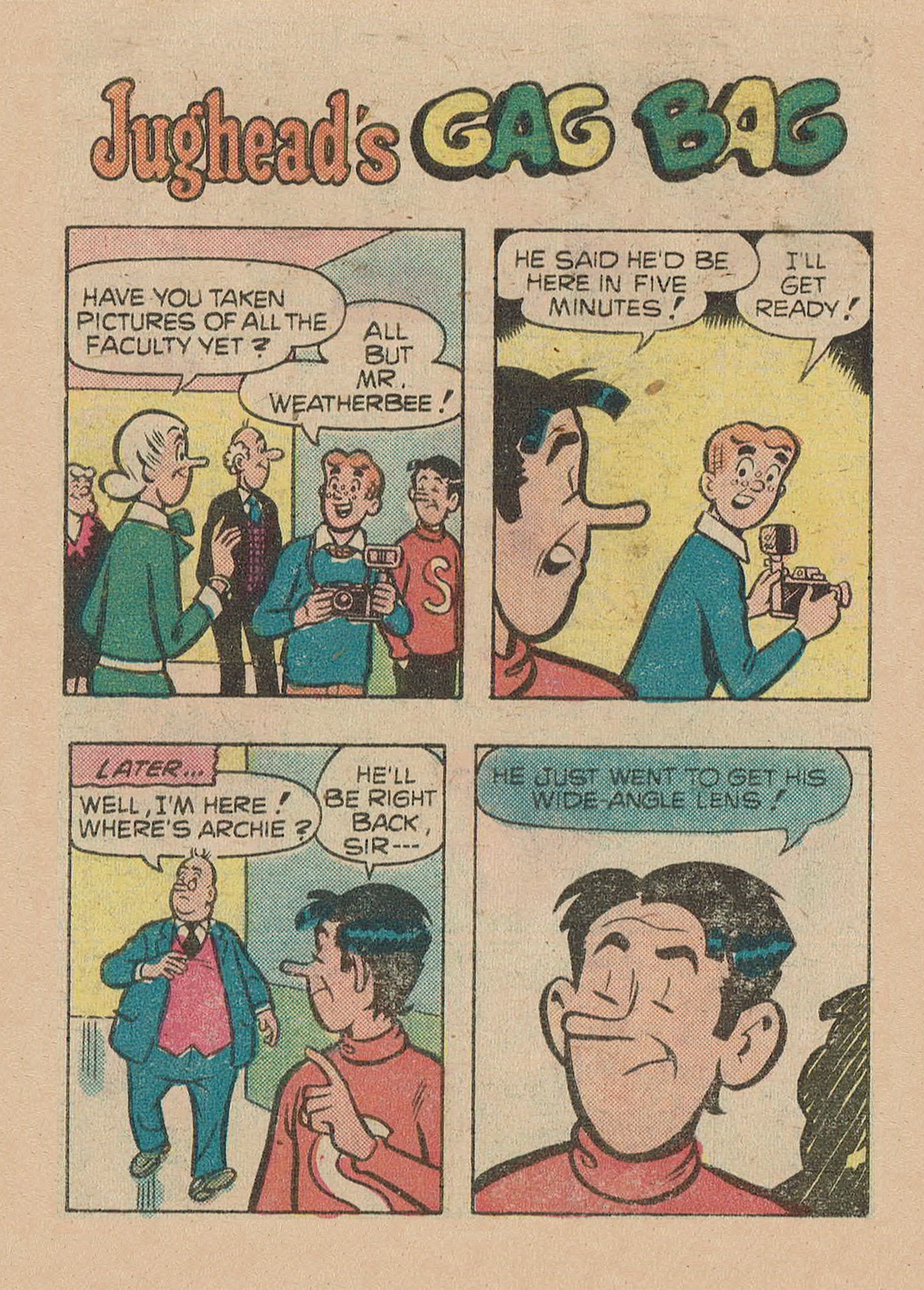 Read online Archie Digest Magazine comic -  Issue #41 - 114