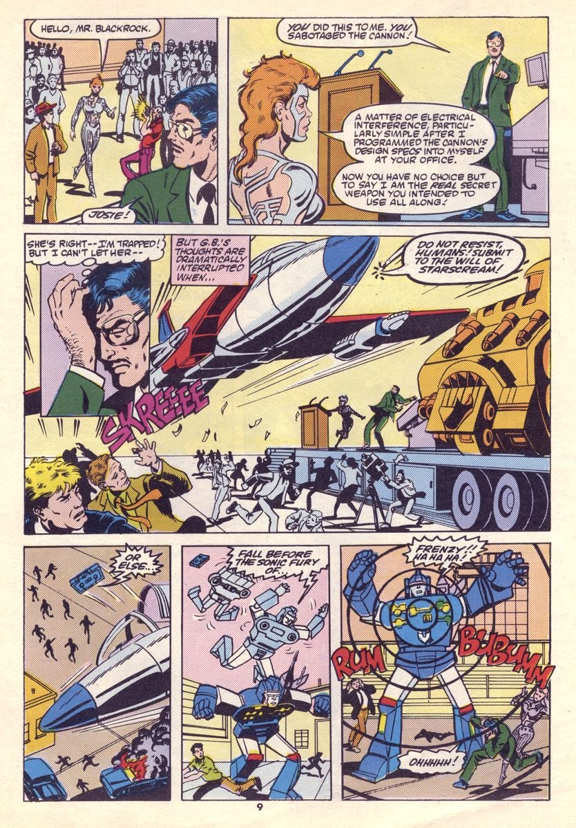 Read online The Transformers (UK) comic -  Issue #34 - 9
