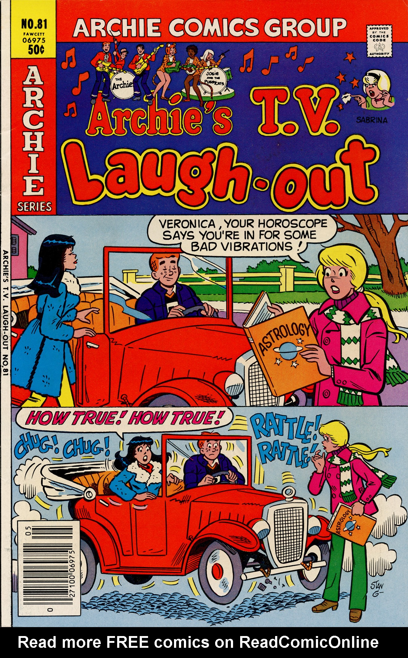Read online Archie's TV Laugh-Out comic -  Issue #81 - 1