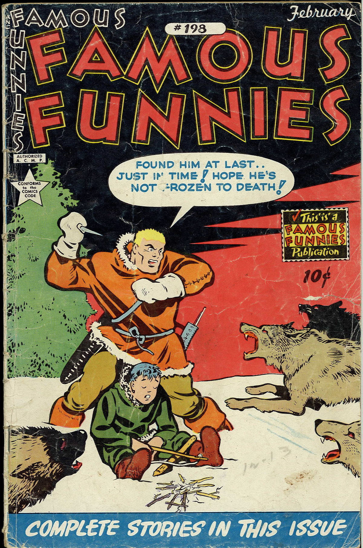 Read online Famous Funnies comic -  Issue #198 - 1